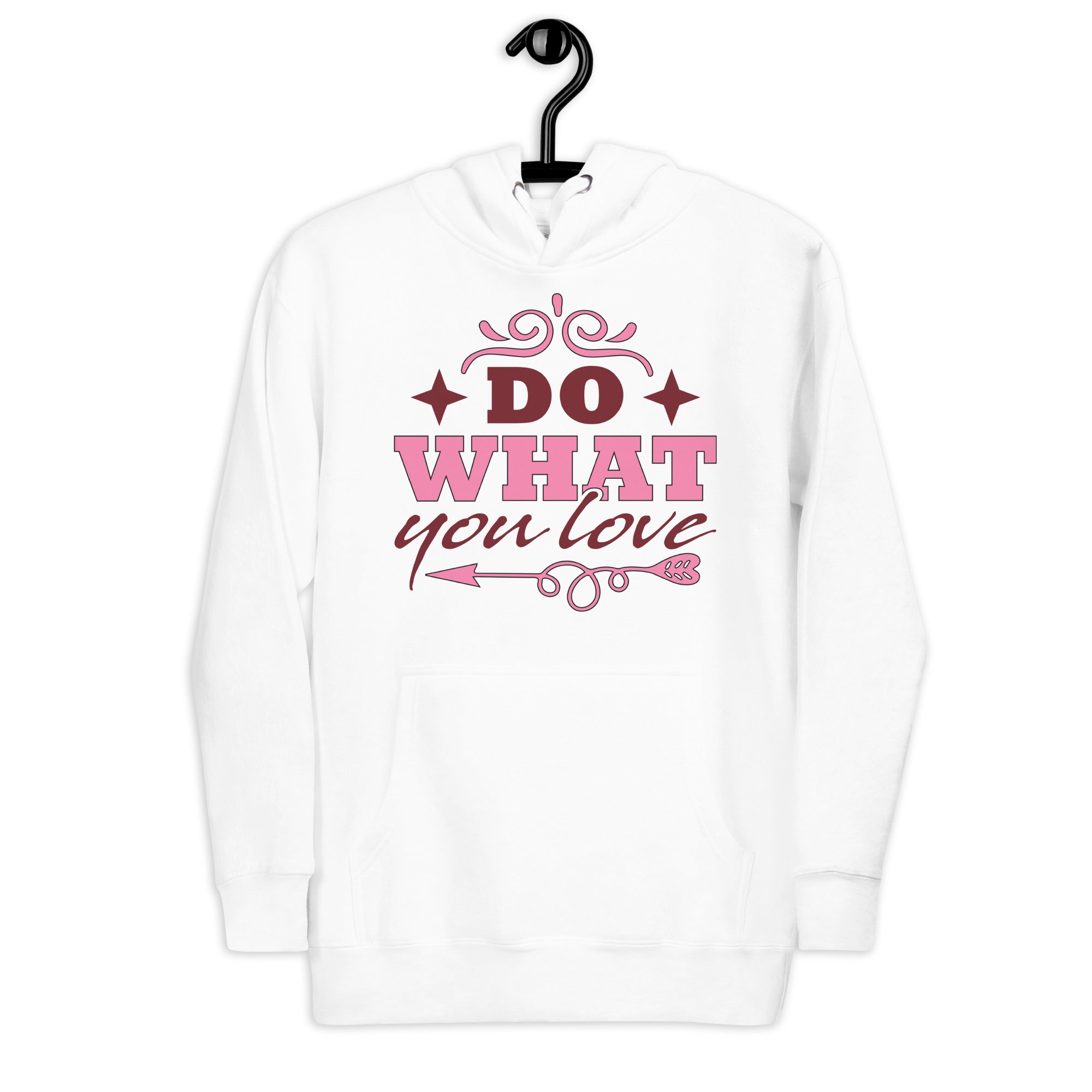 Unisex Hoodie- Motivational Quote Print