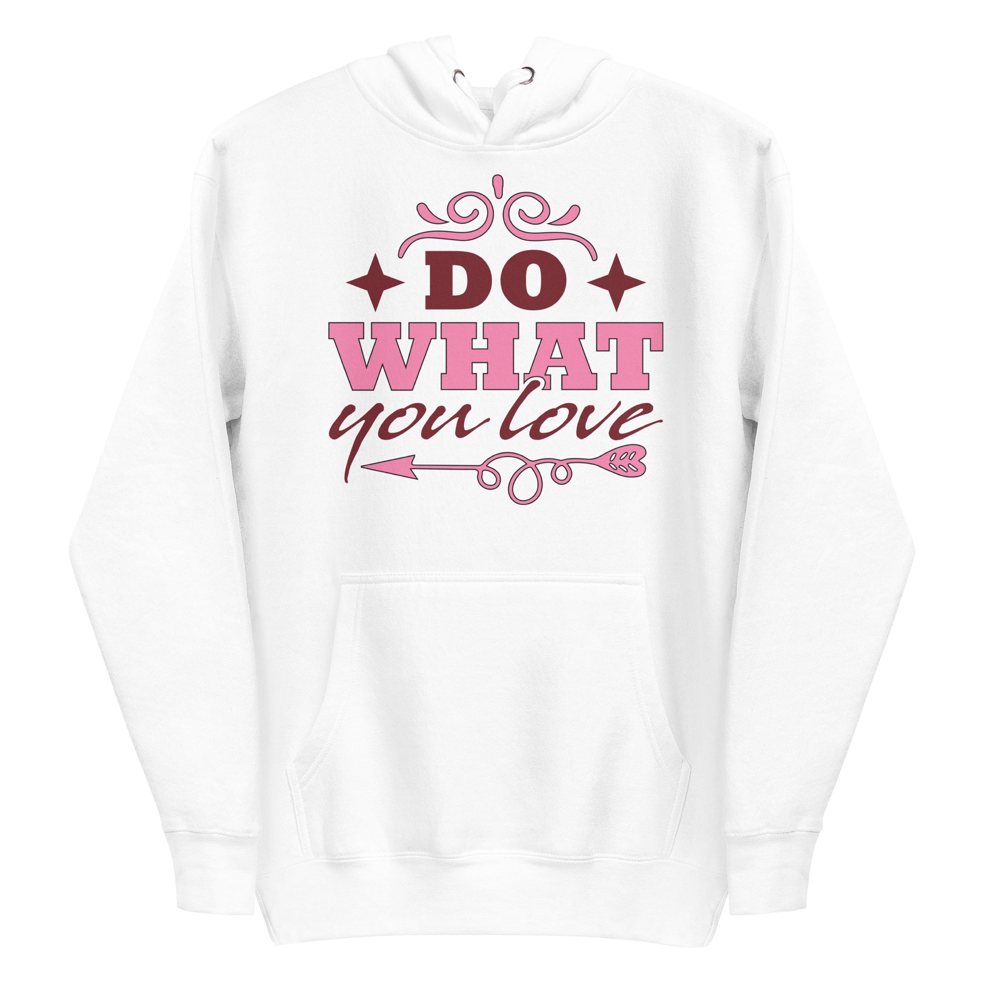 Unisex Hoodie- Motivational Quote Print