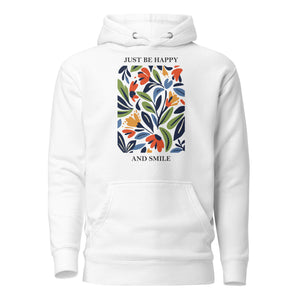 Unisex Hoodie- Flower Print