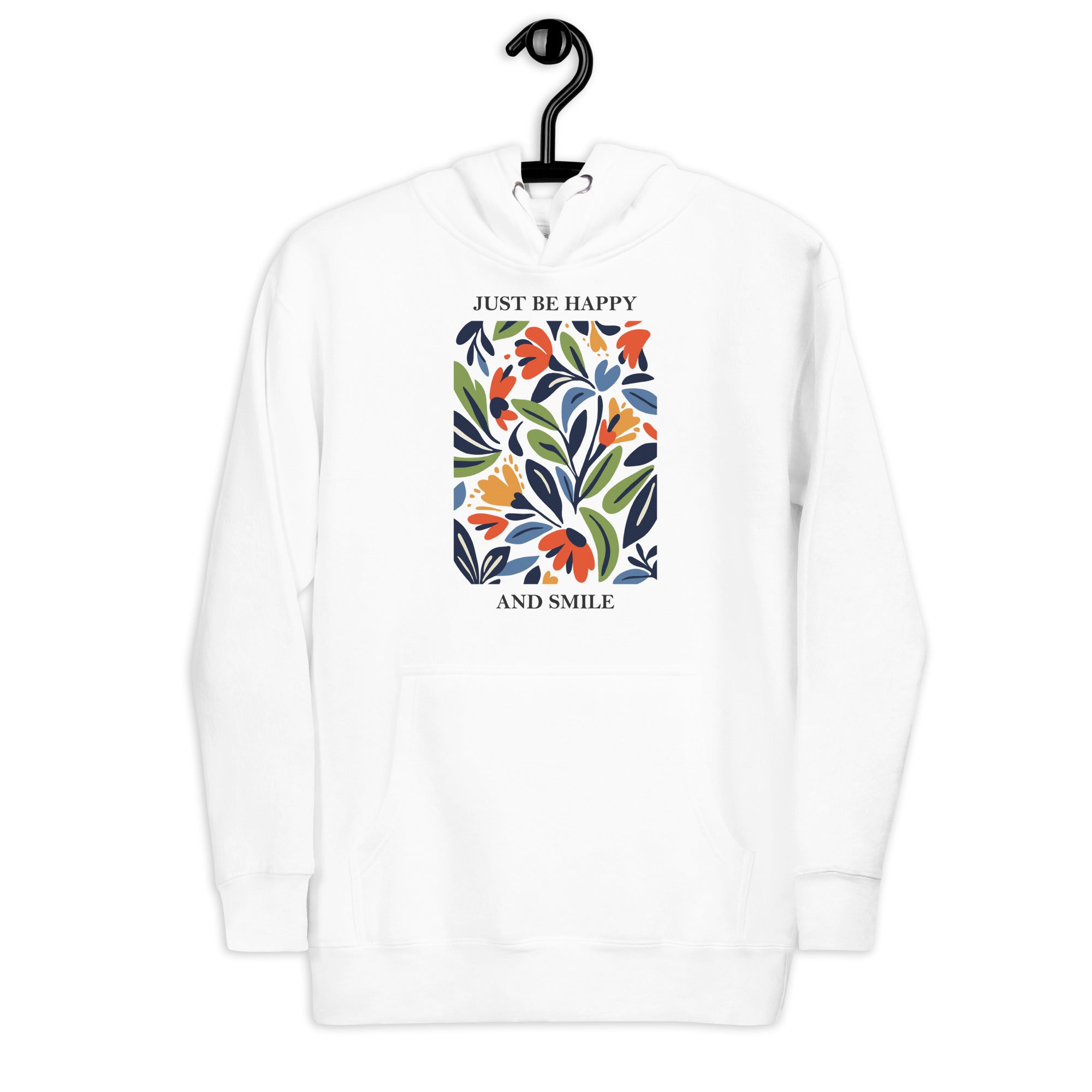 Unisex Hoodie- Flower Print