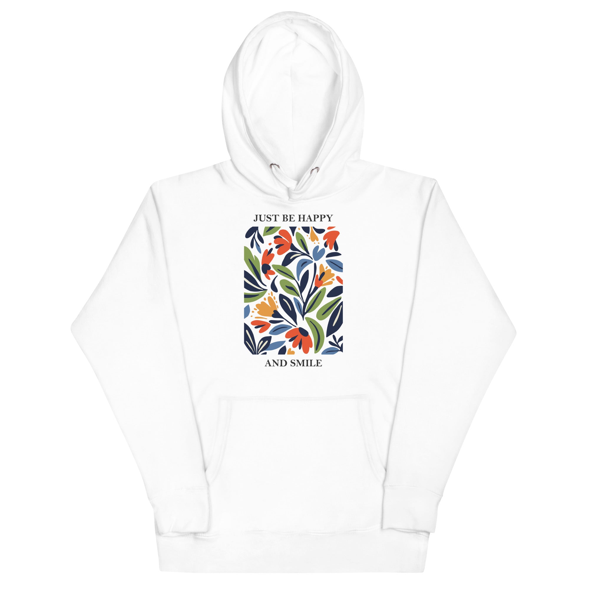 Unisex Hoodie- Flower Print