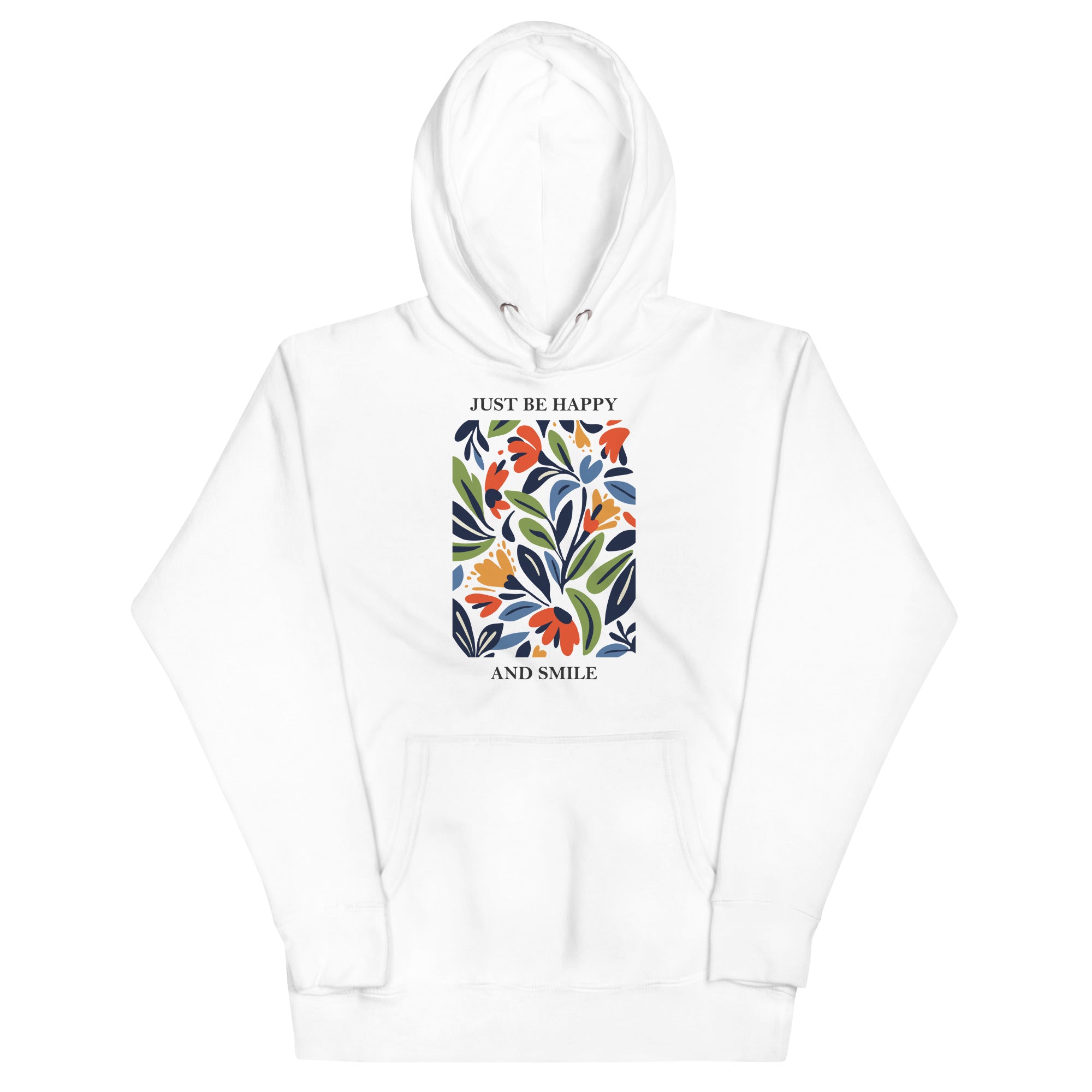 Unisex Hoodie- Flower Print