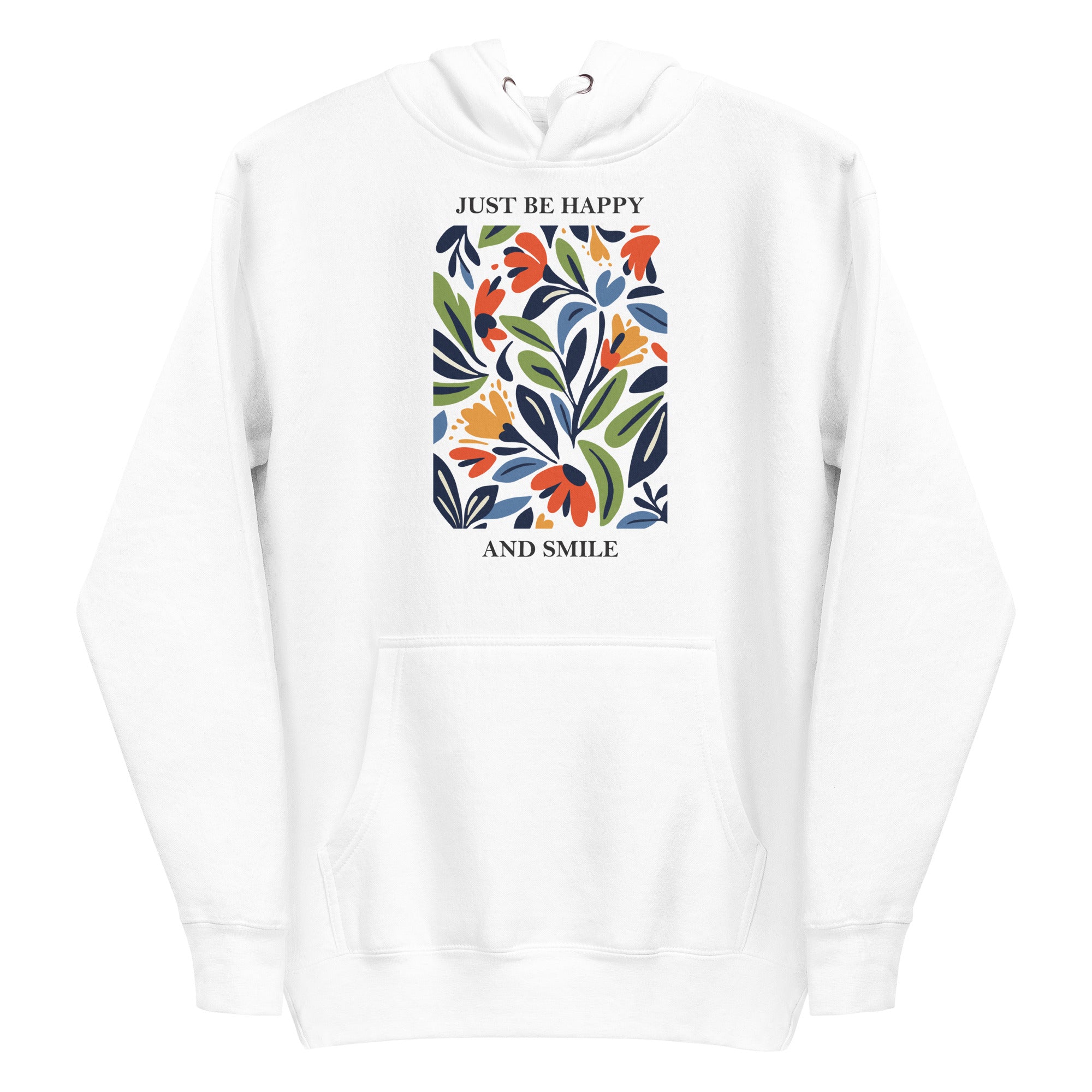 Unisex Hoodie- Flower Print