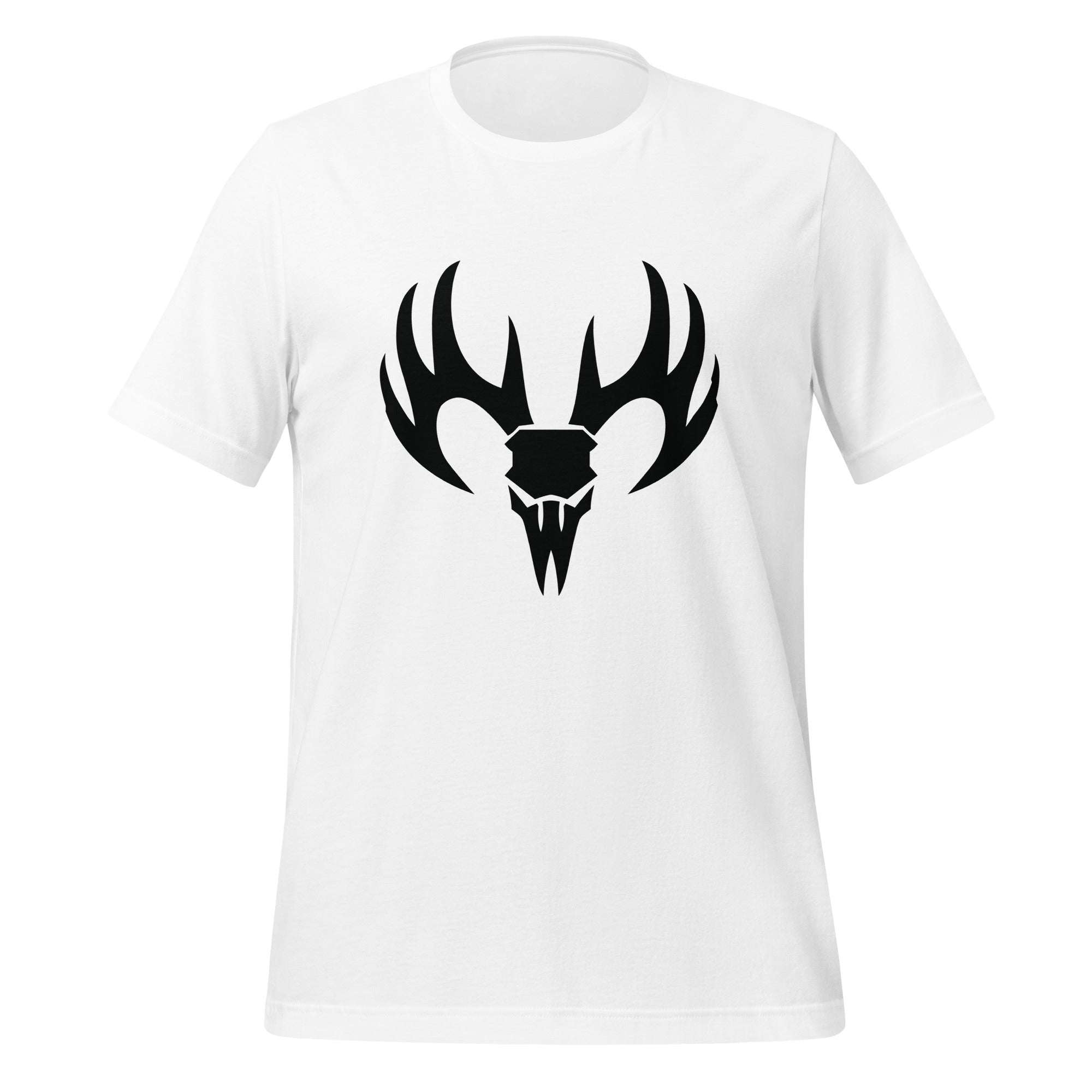 Unisex t-shirt- Antler Head Print