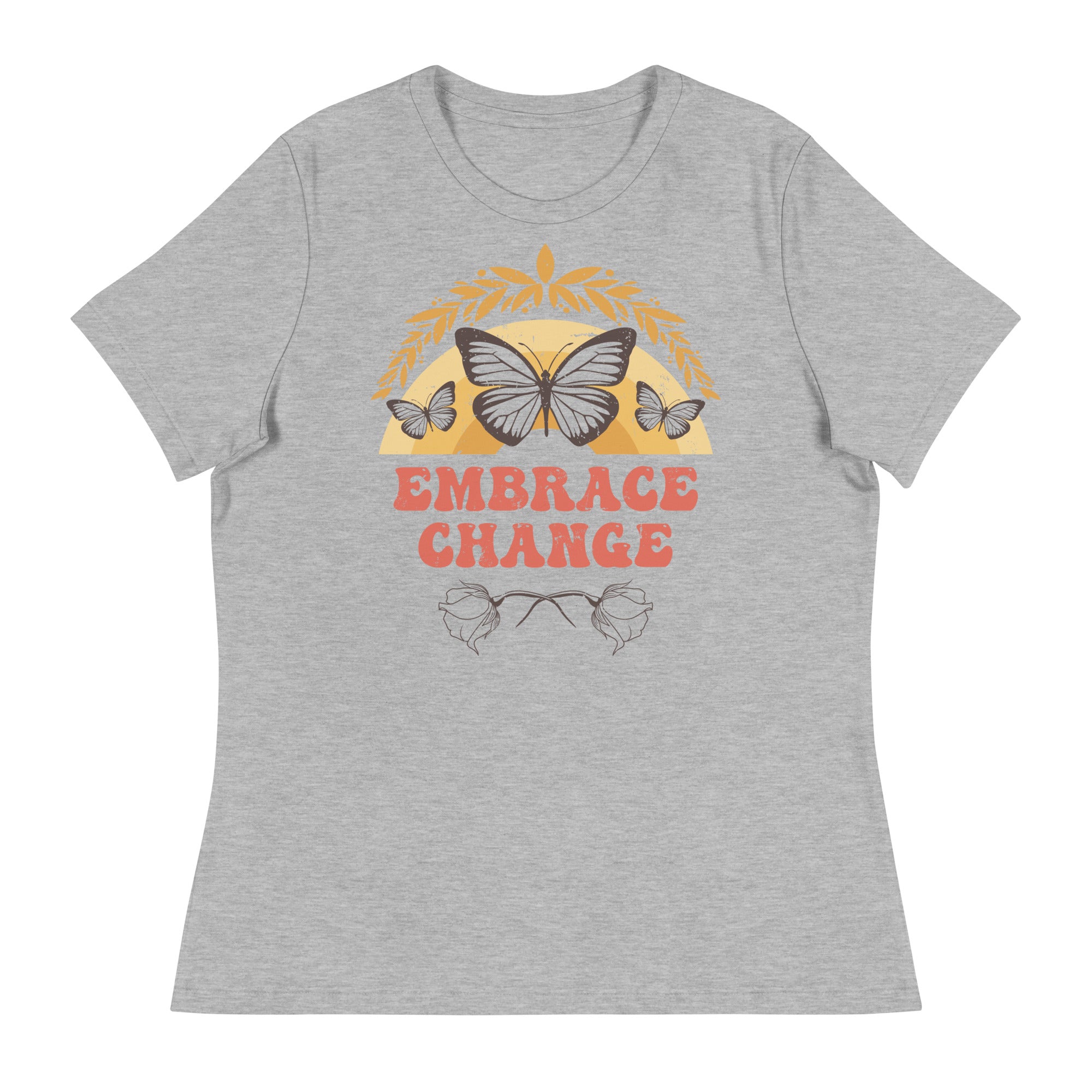 Women's Relaxed T-Shirt- Butterfly