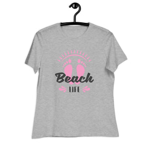 Women's Relaxed T-Shirt- Beach Side