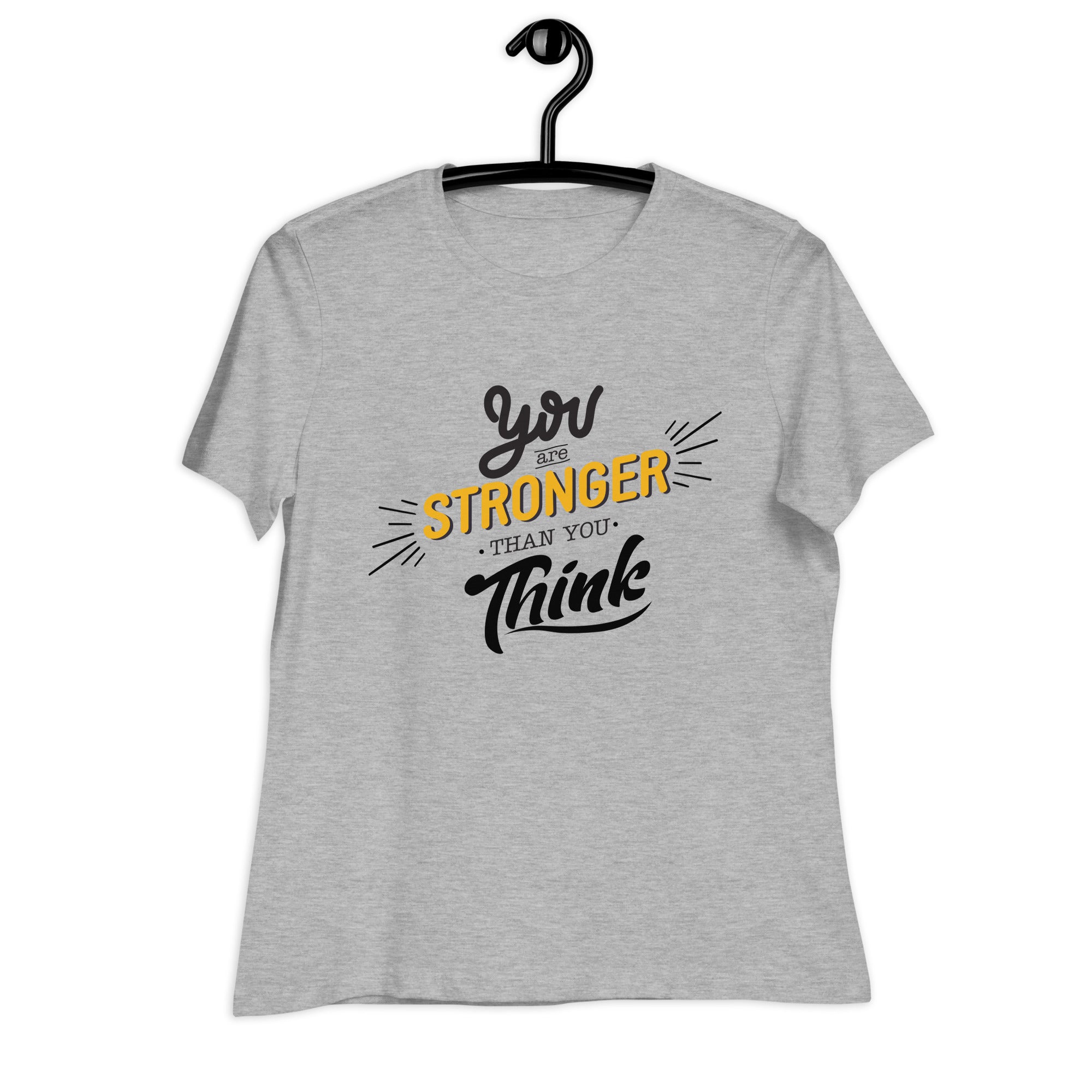 Women's Relaxed T-Shirt- Positive Quote print