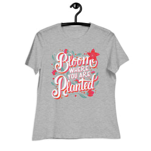 Women's Relaxed T-Shirt- Positive Quote print