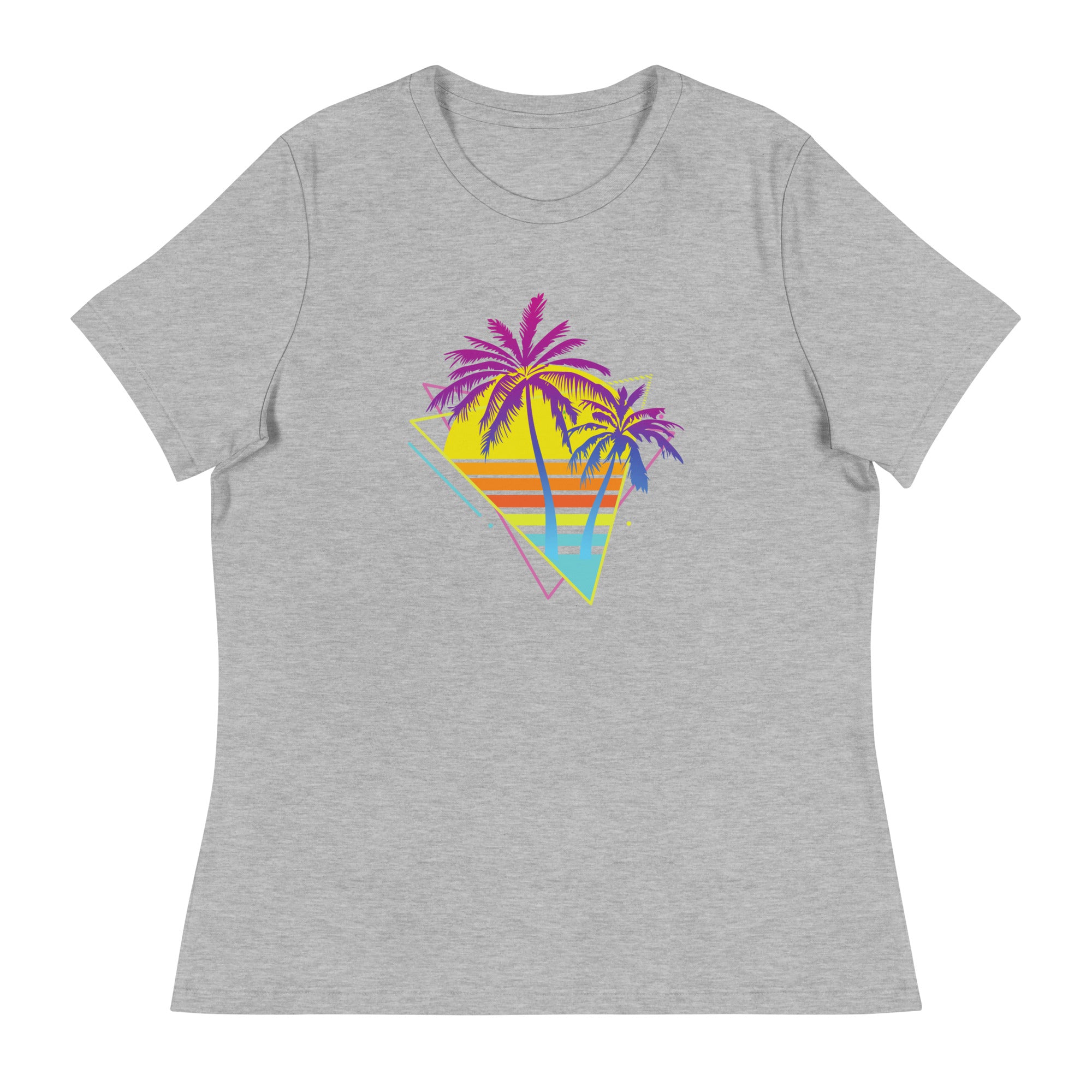 Women's Relaxed T-Shirt- Beach Side