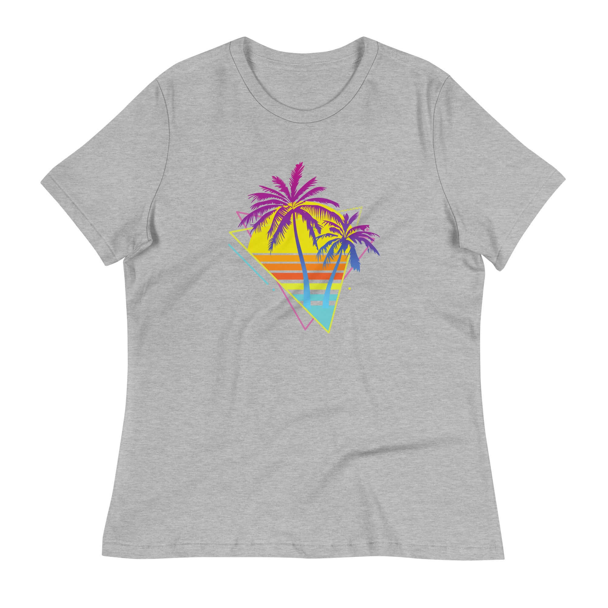 Women's Relaxed T-Shirt- Beach Side