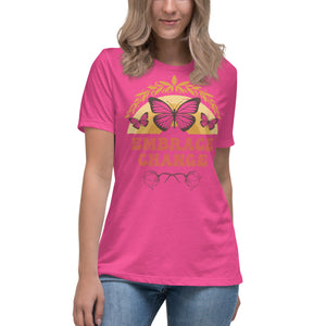 Women's Relaxed T-Shirt- Butterfly