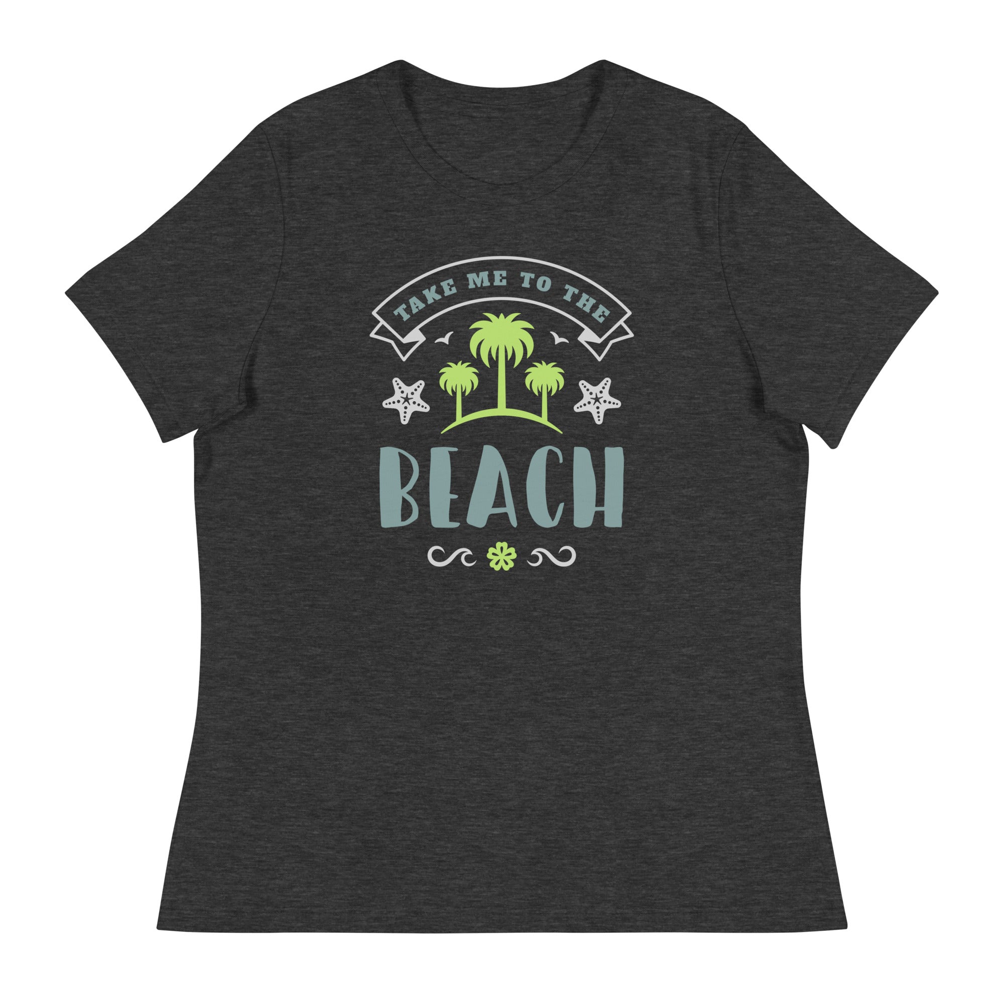 Women's Relaxed T-Shirt- Beach Side