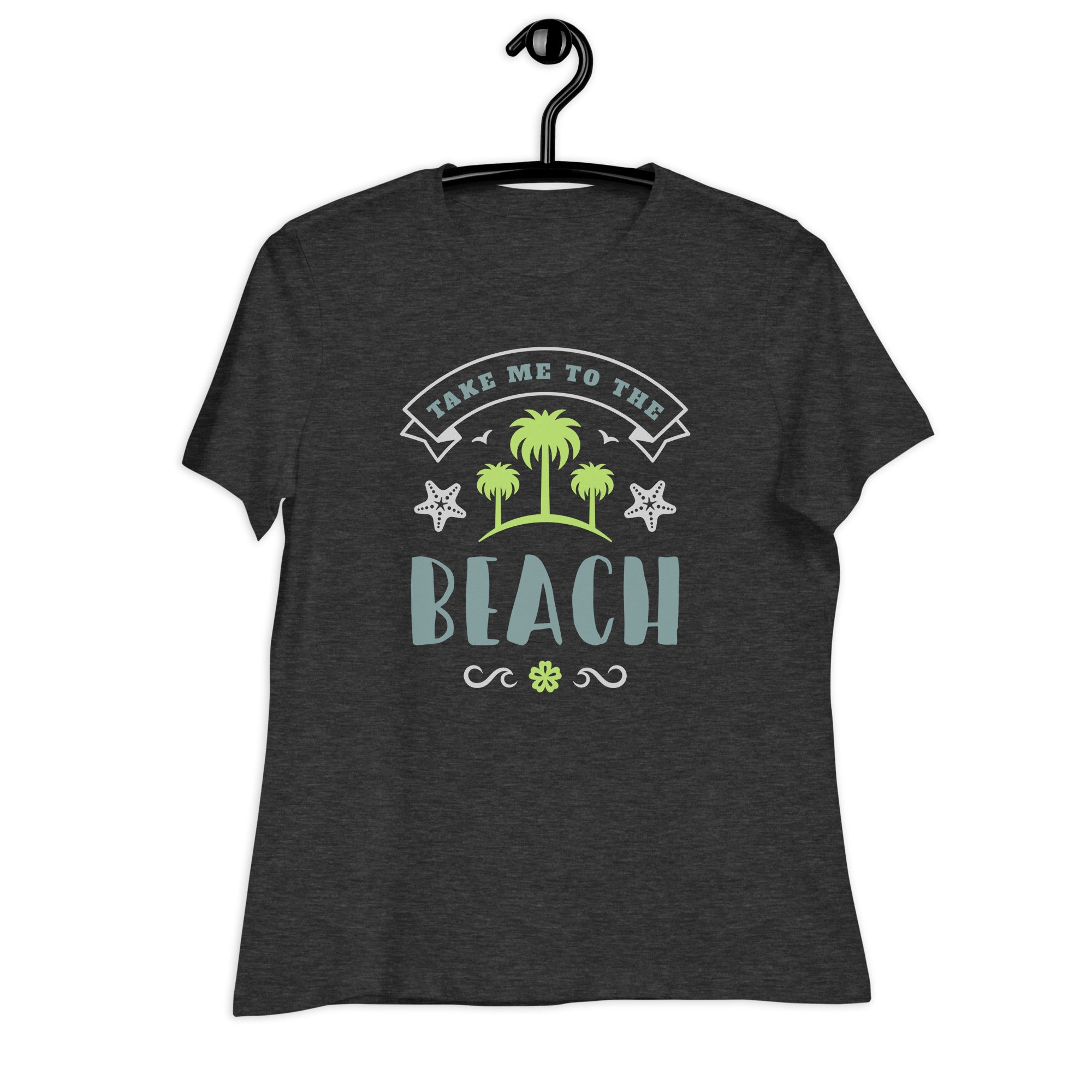 Women's Relaxed T-Shirt- Beach Side