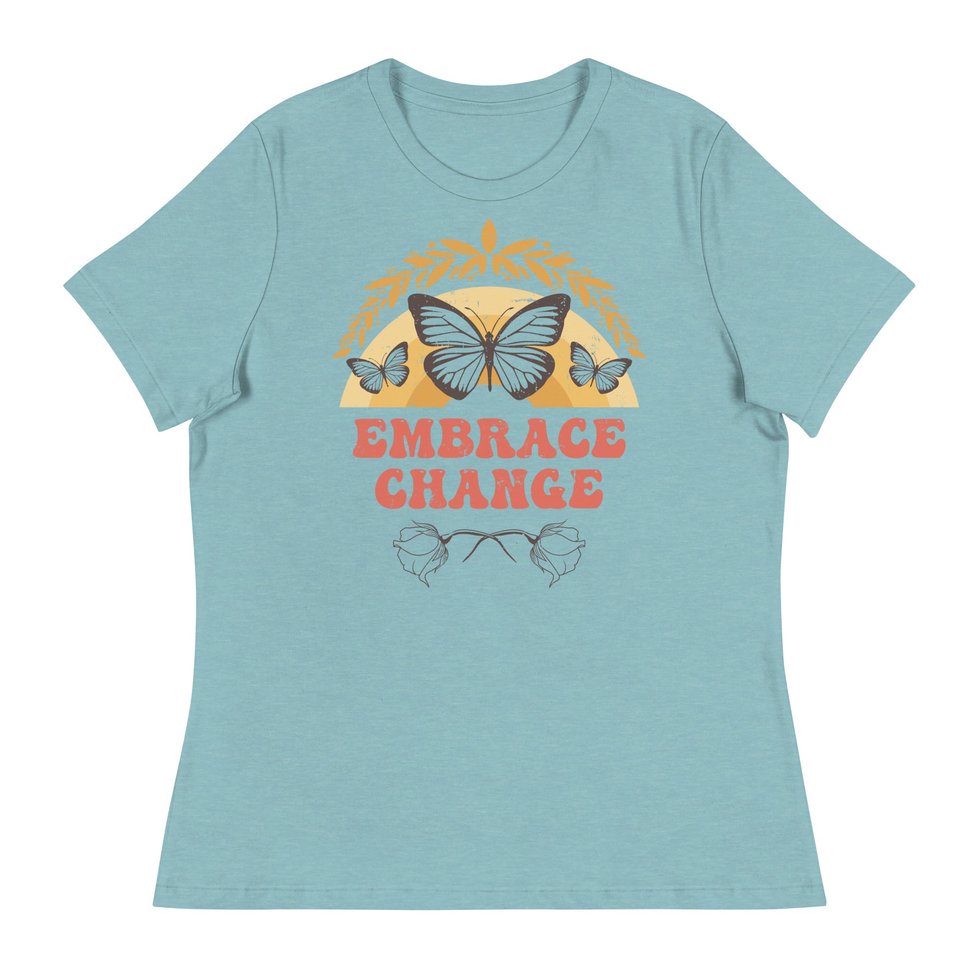 Women's Relaxed T-Shirt- Butterfly