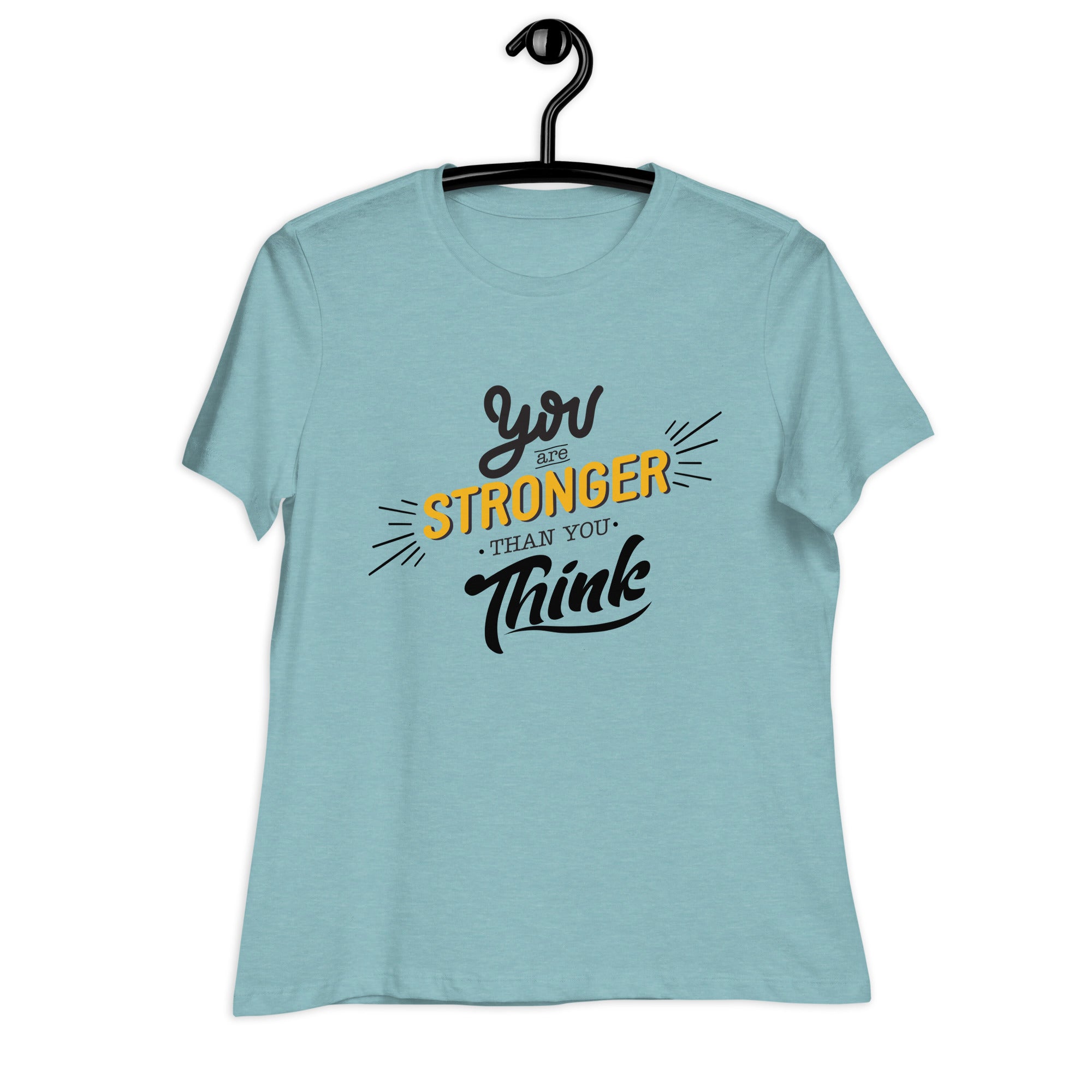 Women's Relaxed T-Shirt- Positive Quote print