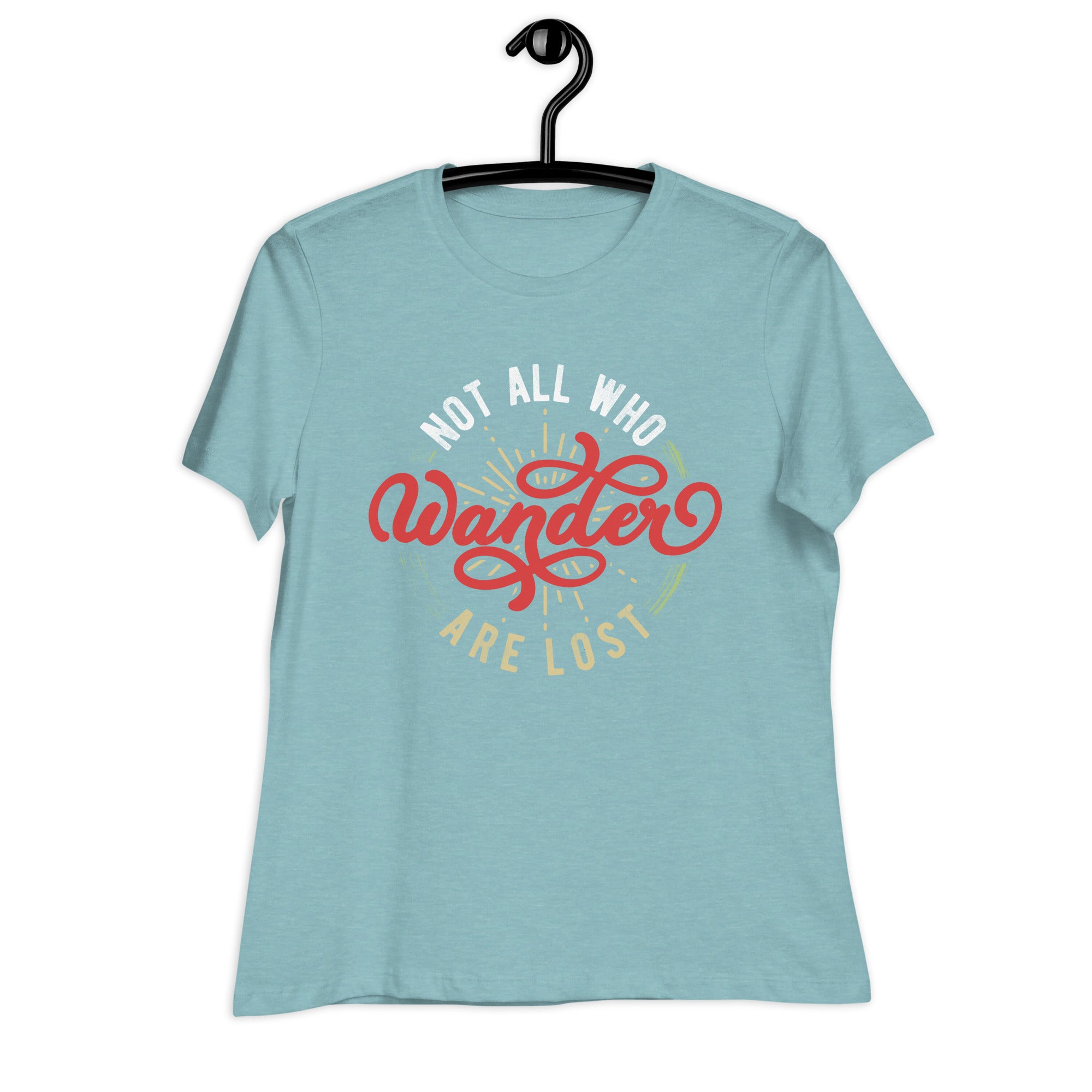 Women's Relaxed T-Shirt- Positive Quote print