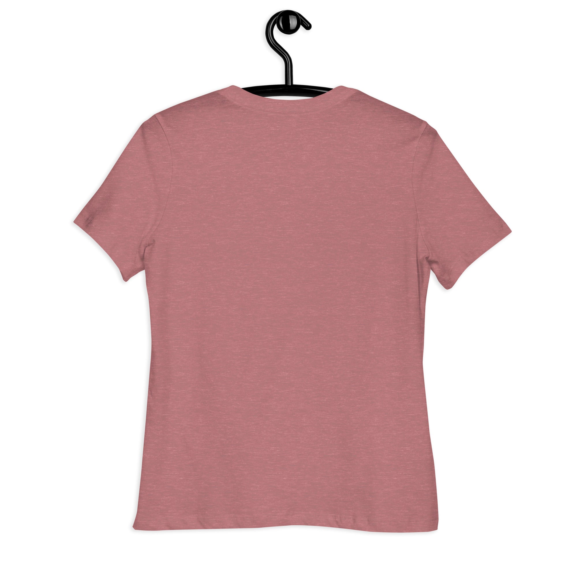 Women's Relaxed T-Shirt- Beach Side Print