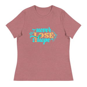 Women's Relaxed T-Shirt- Motivational Quote print