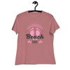 Women's Relaxed T-Shirt- Beach Side