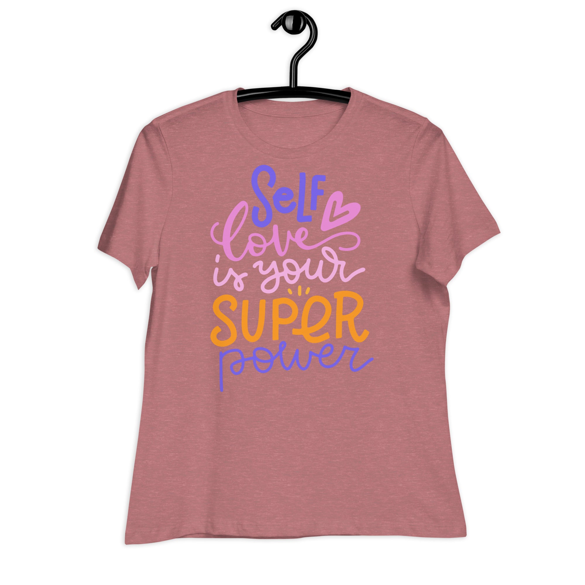 Women's Relaxed T-Shirt- Motivational Quote print