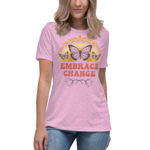 Women's Relaxed T-Shirt- Butterfly