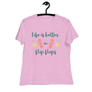 Women's Relaxed T-Shirt- Motivational Quote print