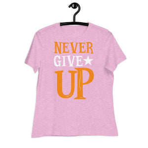 Women's Relaxed T-Shirt-  Motivational Qoutes print