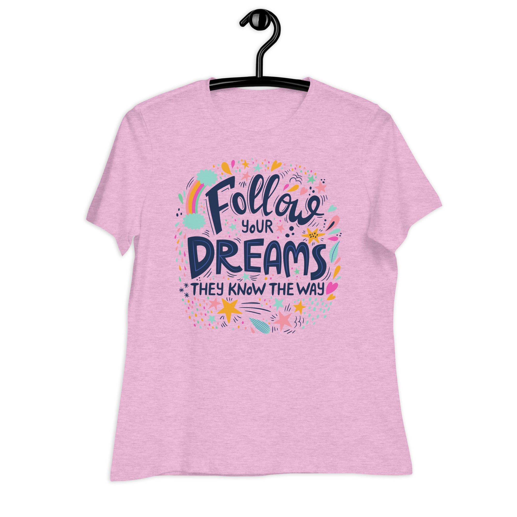 Women's Relaxed T-Shirt- Motivational Quote print