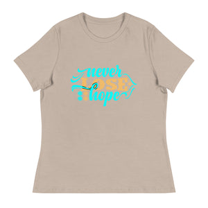 Women's Relaxed T-Shirt- Motivational Quote print