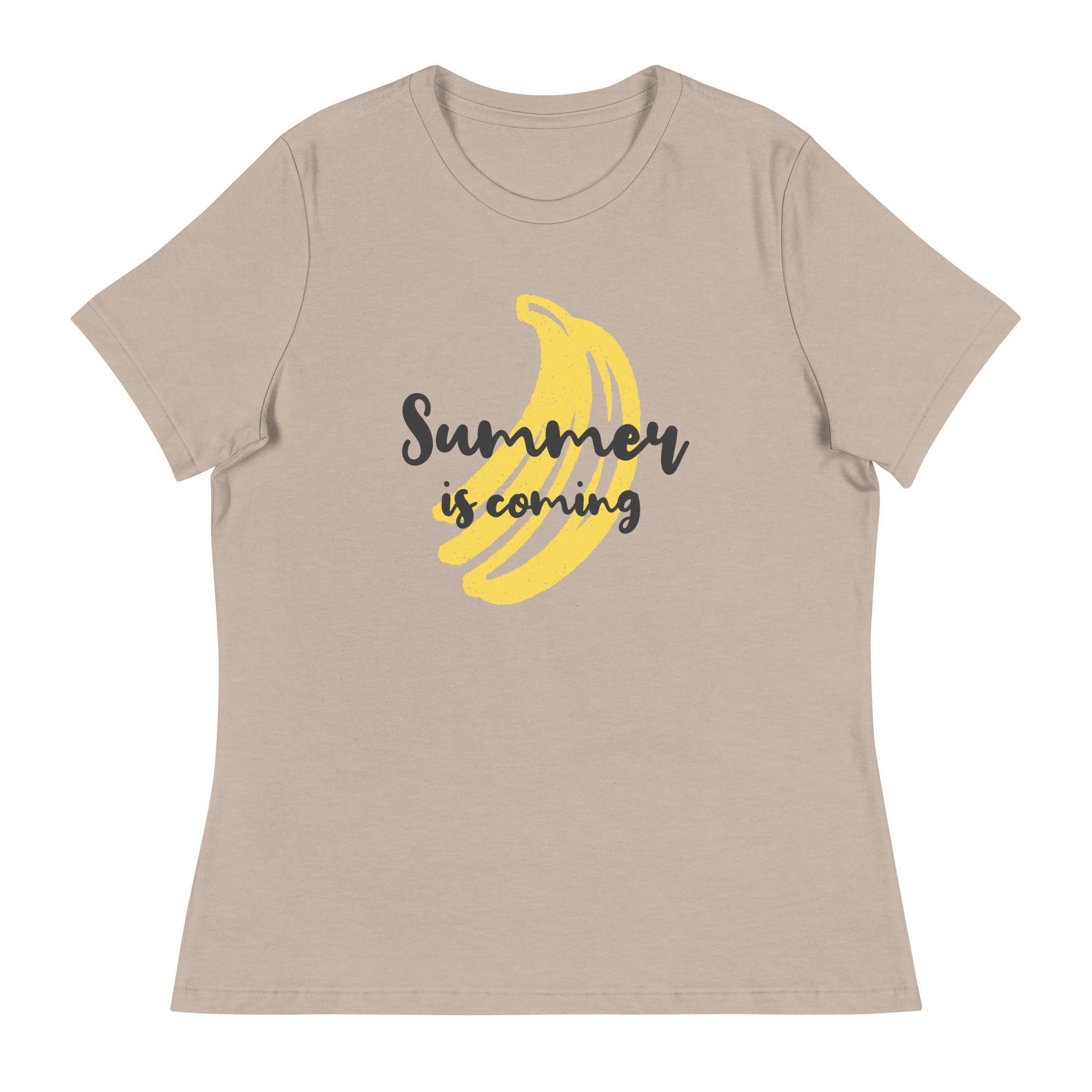 Women's Relaxed T-Shirt- Seasonal Summer Print