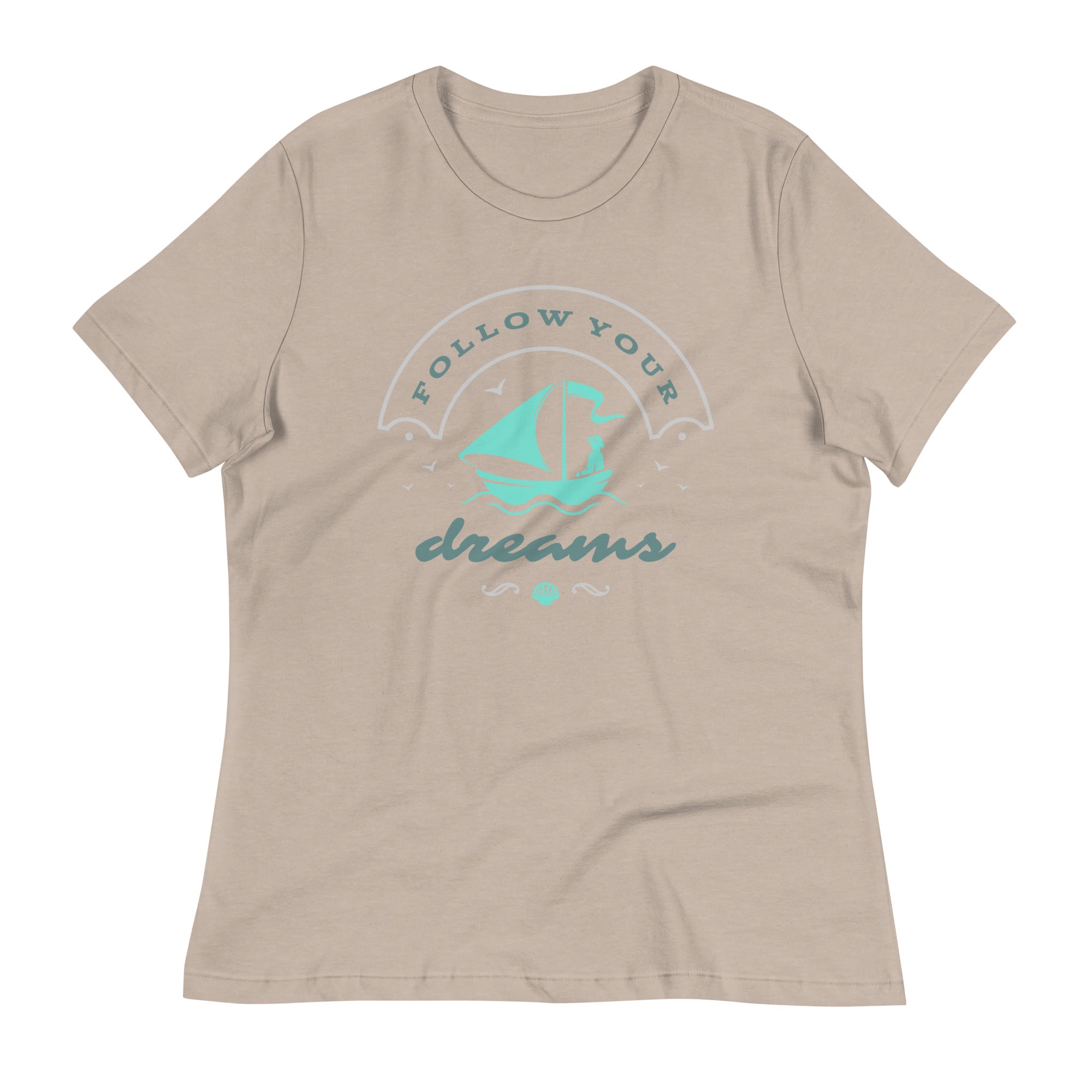 Women's Relaxed T-Shirt- Motivational Quote print