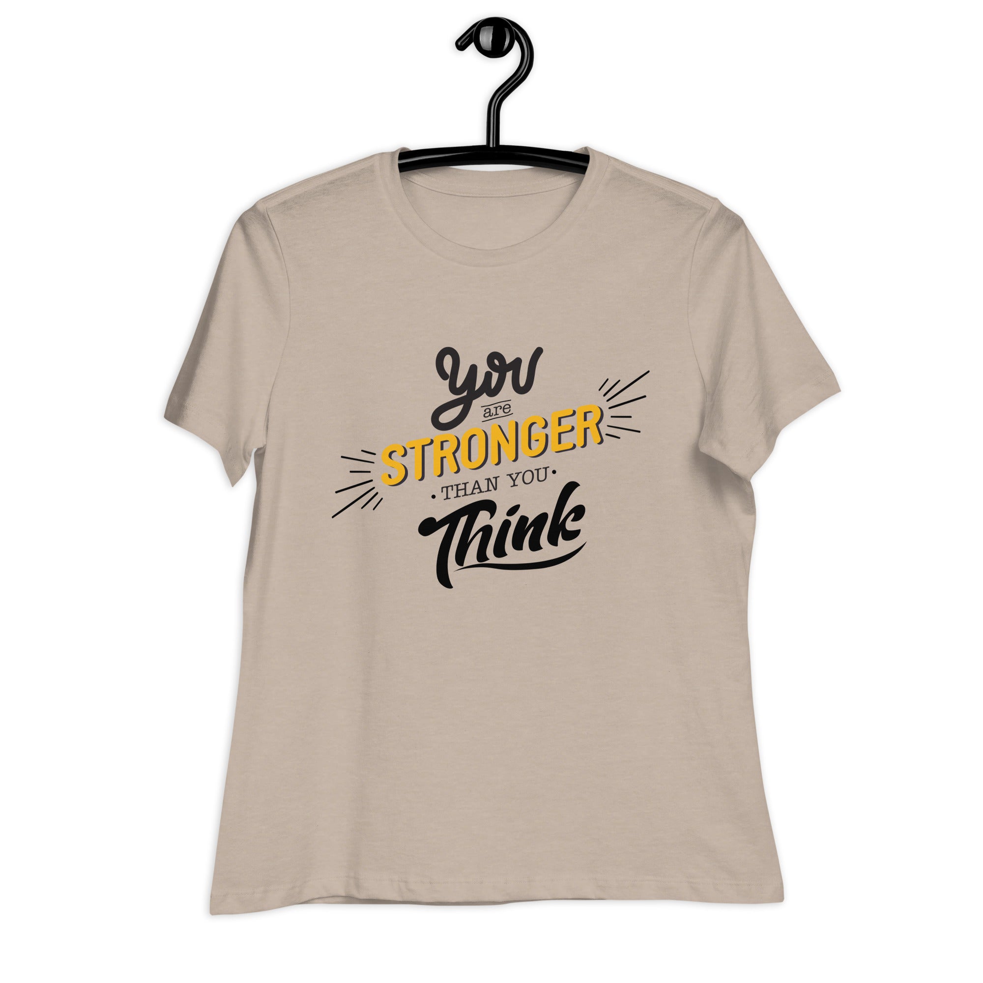 Women's Relaxed T-Shirt- Positive Quote print