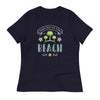 Women's Relaxed T-Shirt- Beach Side