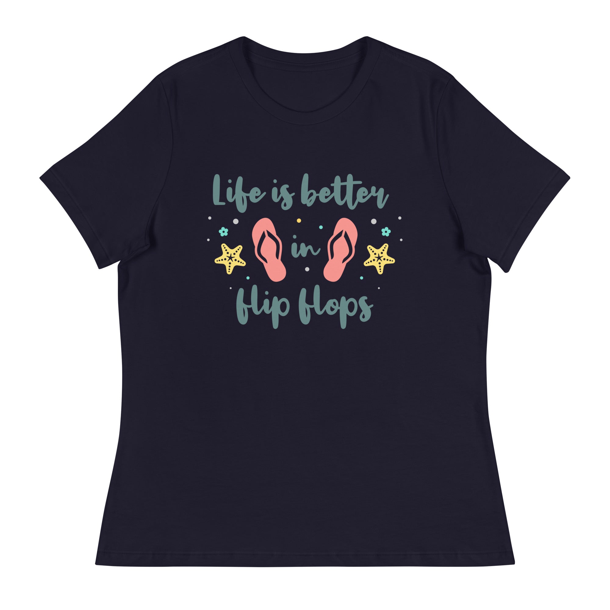 Women's Relaxed T-Shirt- Motivational Quote print