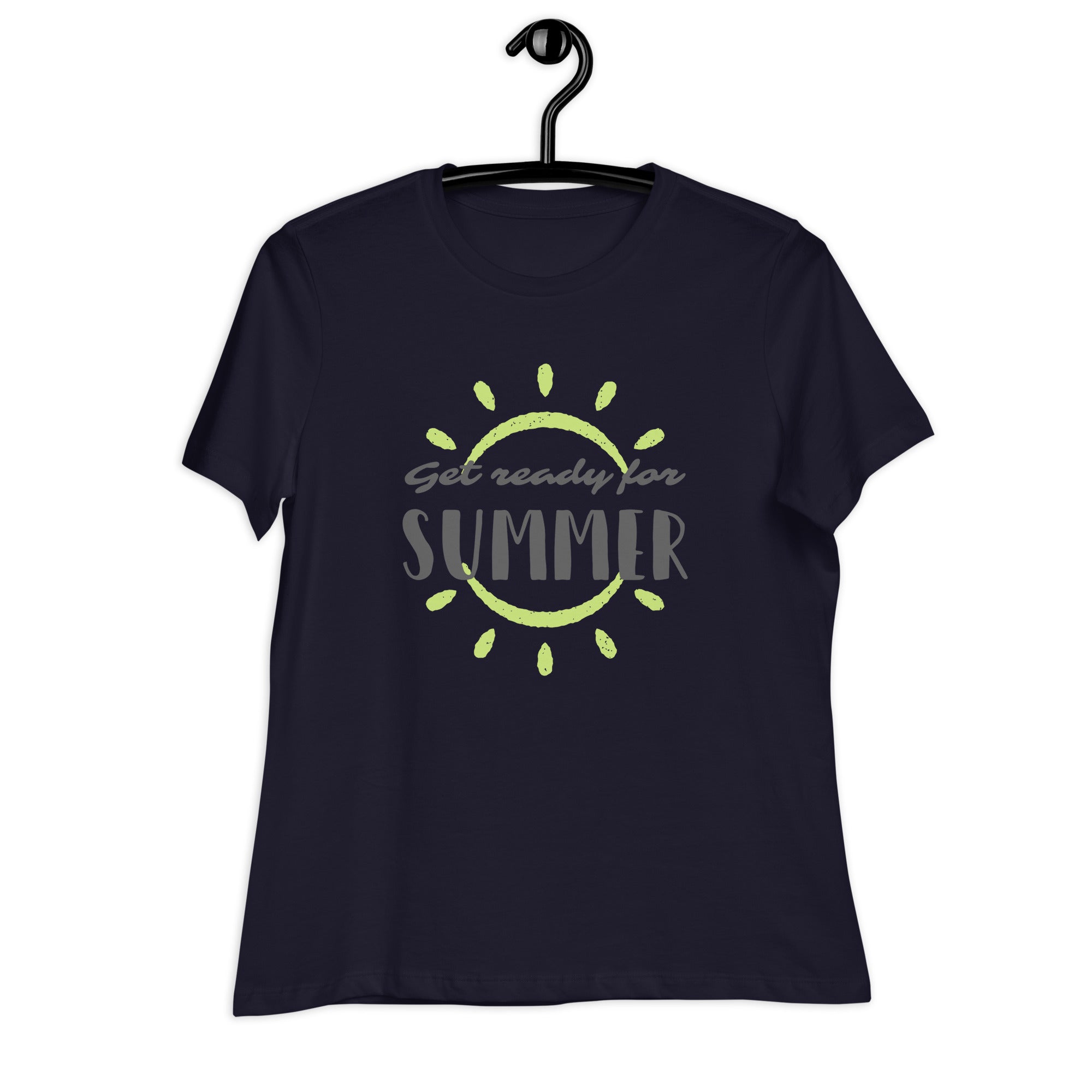 Women's Relaxed T-Shirt- Summer Season Print