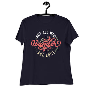 Women's Relaxed T-Shirt- Positive Quote print