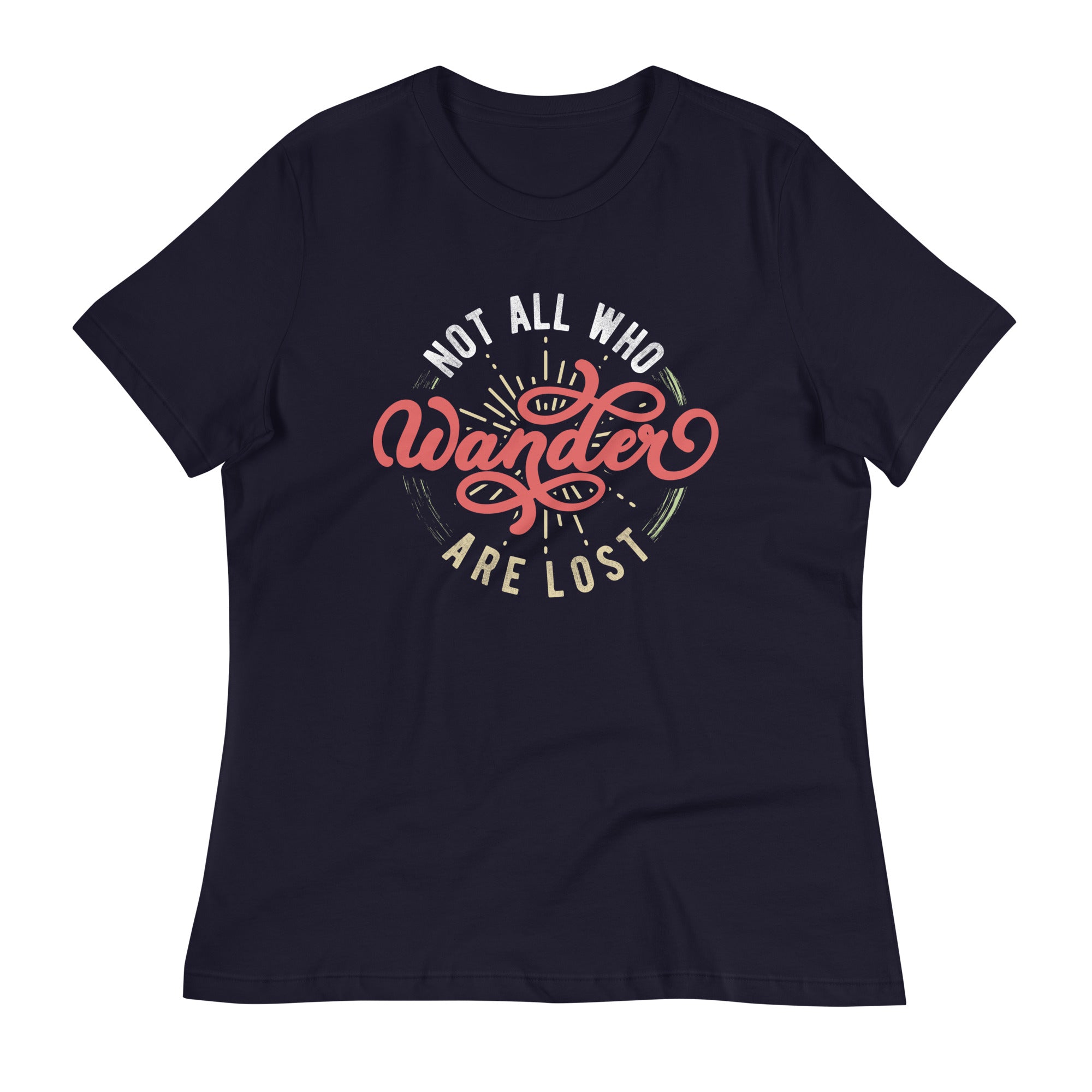 Women's Relaxed T-Shirt- Positive Quote print