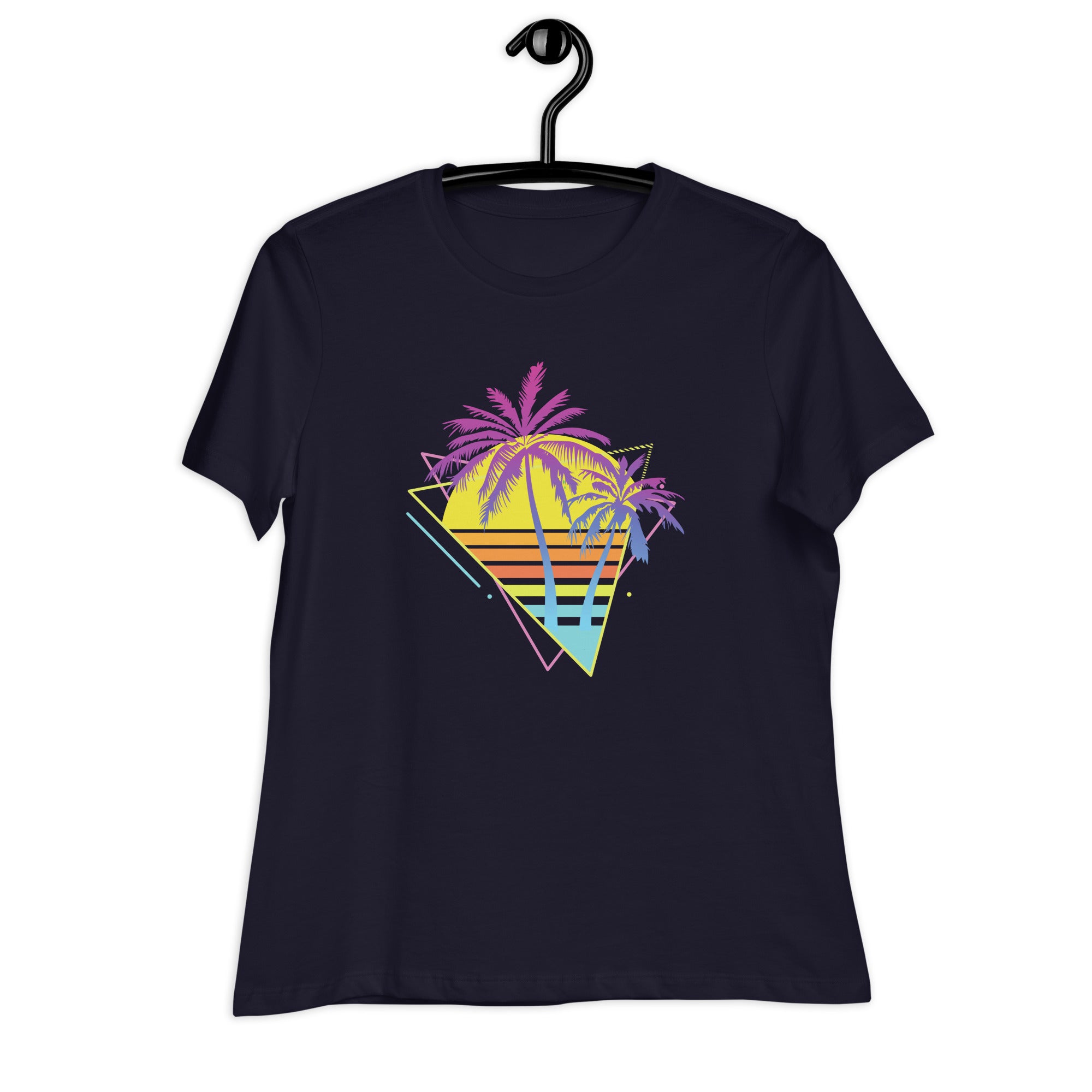 Women's Relaxed T-Shirt- Beach Side