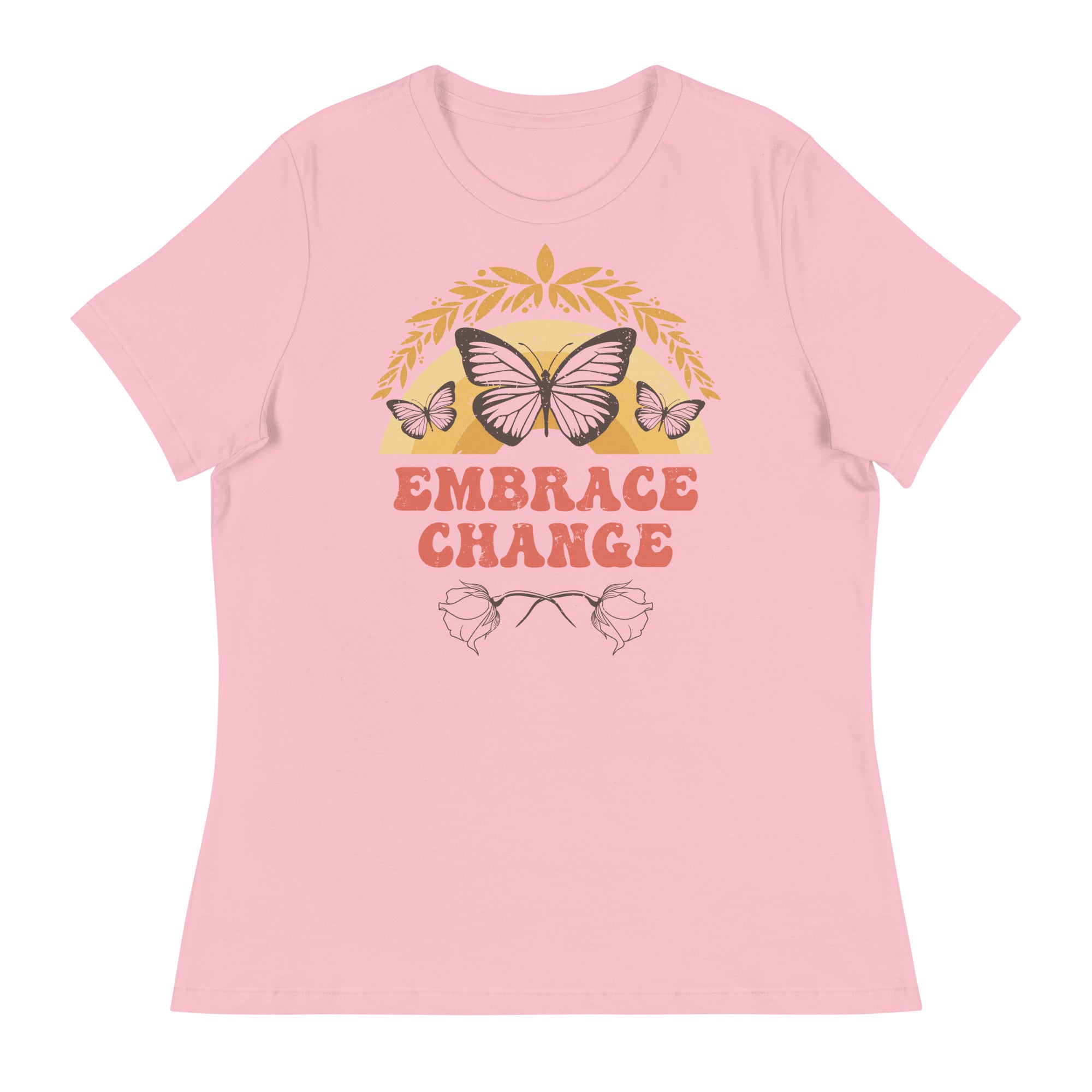 Women's Relaxed T-Shirt- Butterfly