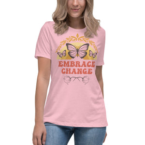 Women's Relaxed T-Shirt- Butterfly