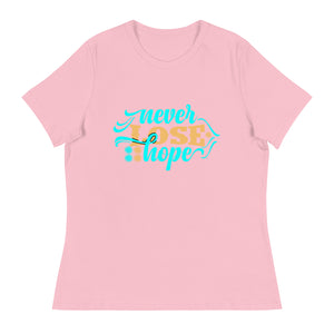 Women's Relaxed T-Shirt- Motivational Quote print