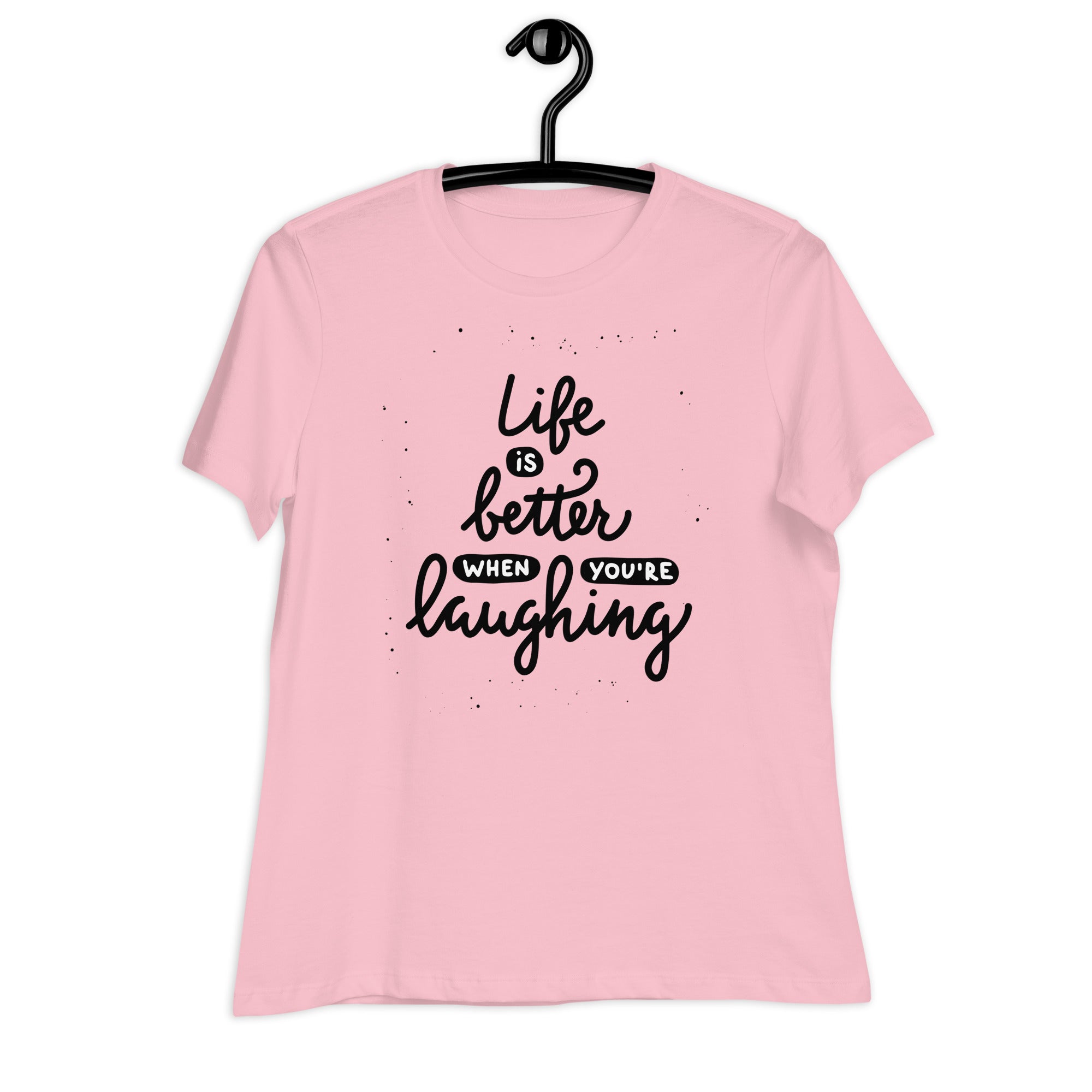 Women's Relaxed T-Shirt- Motivational Quote print