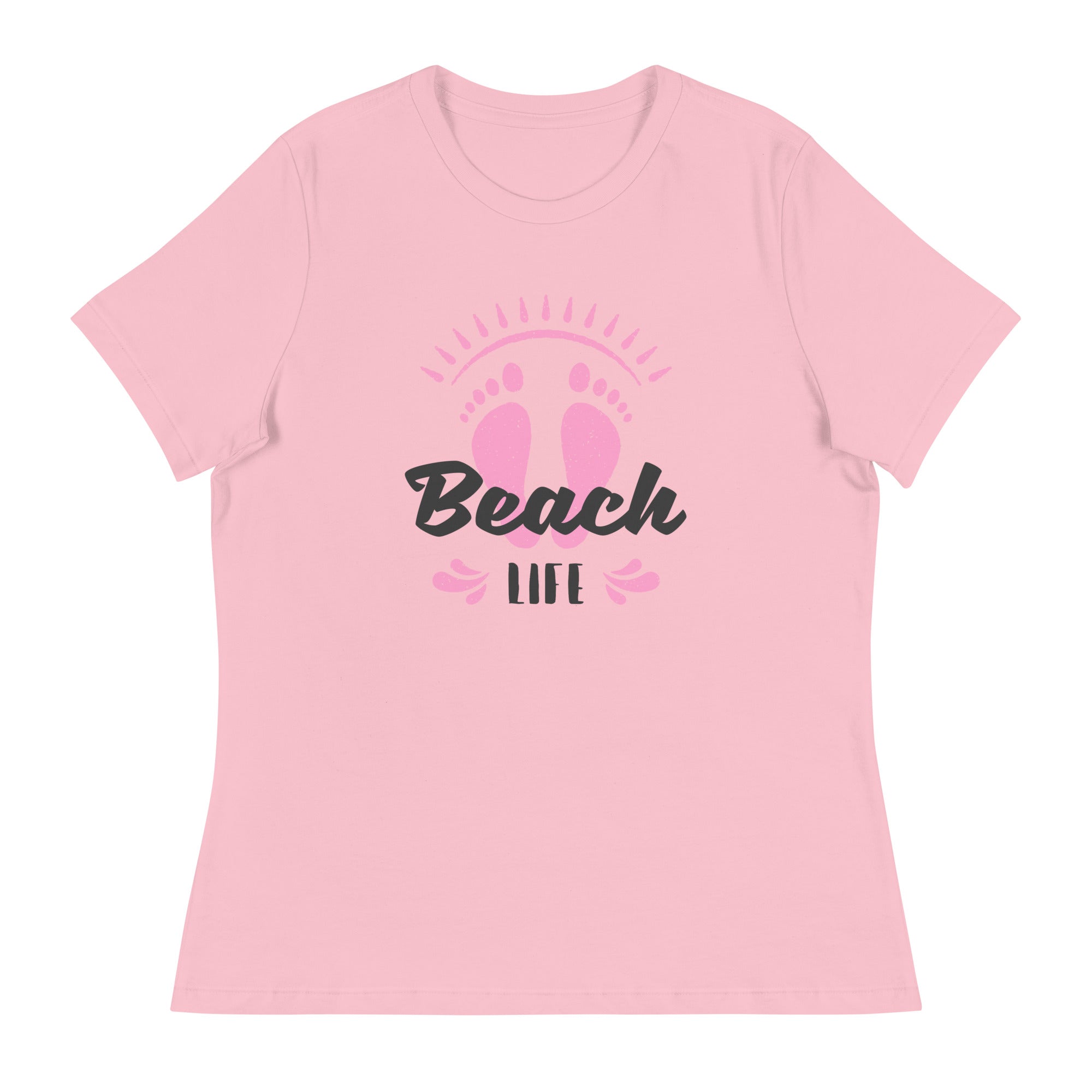 Women's Relaxed T-Shirt- Beach Side