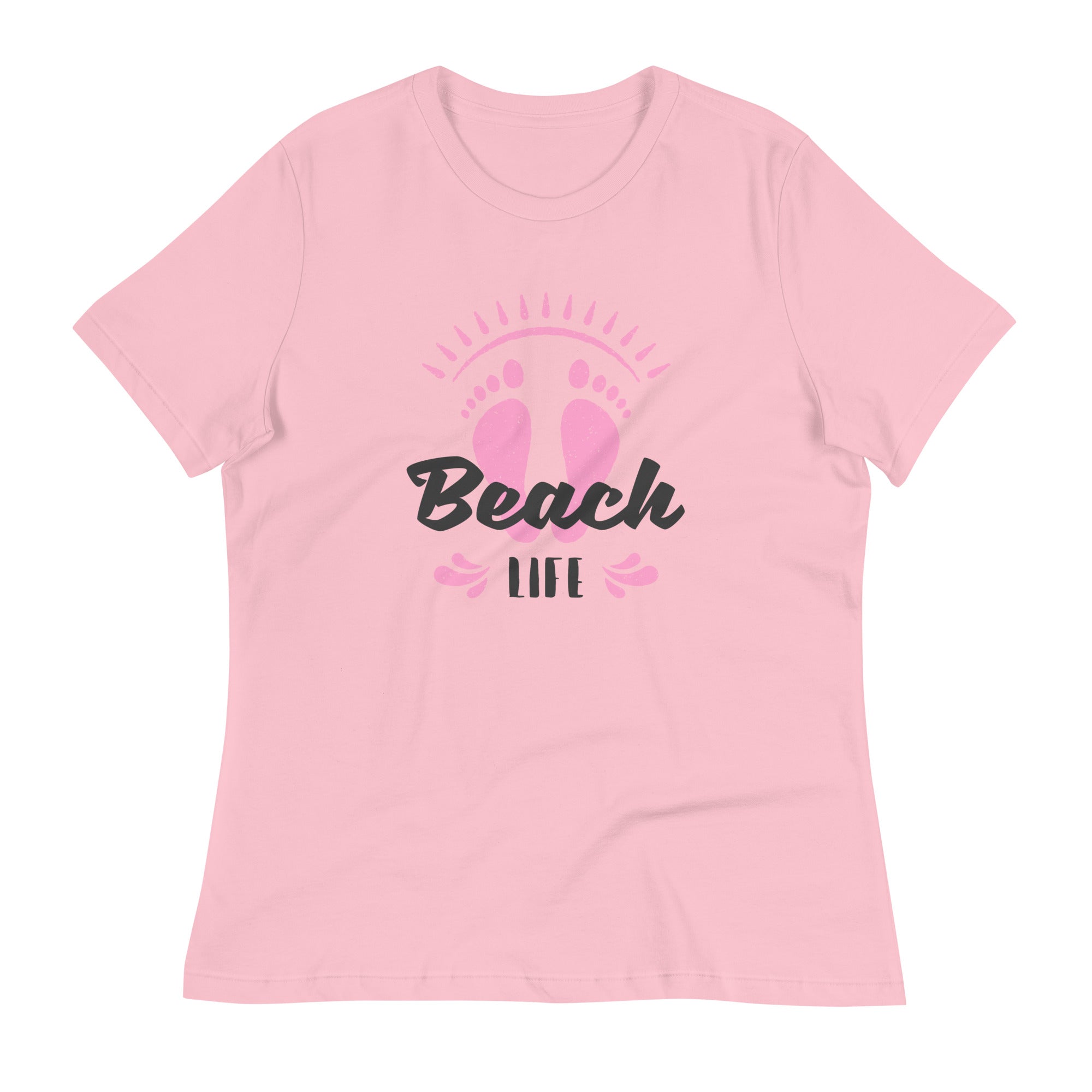 Women's Relaxed T-Shirt- Beach Side