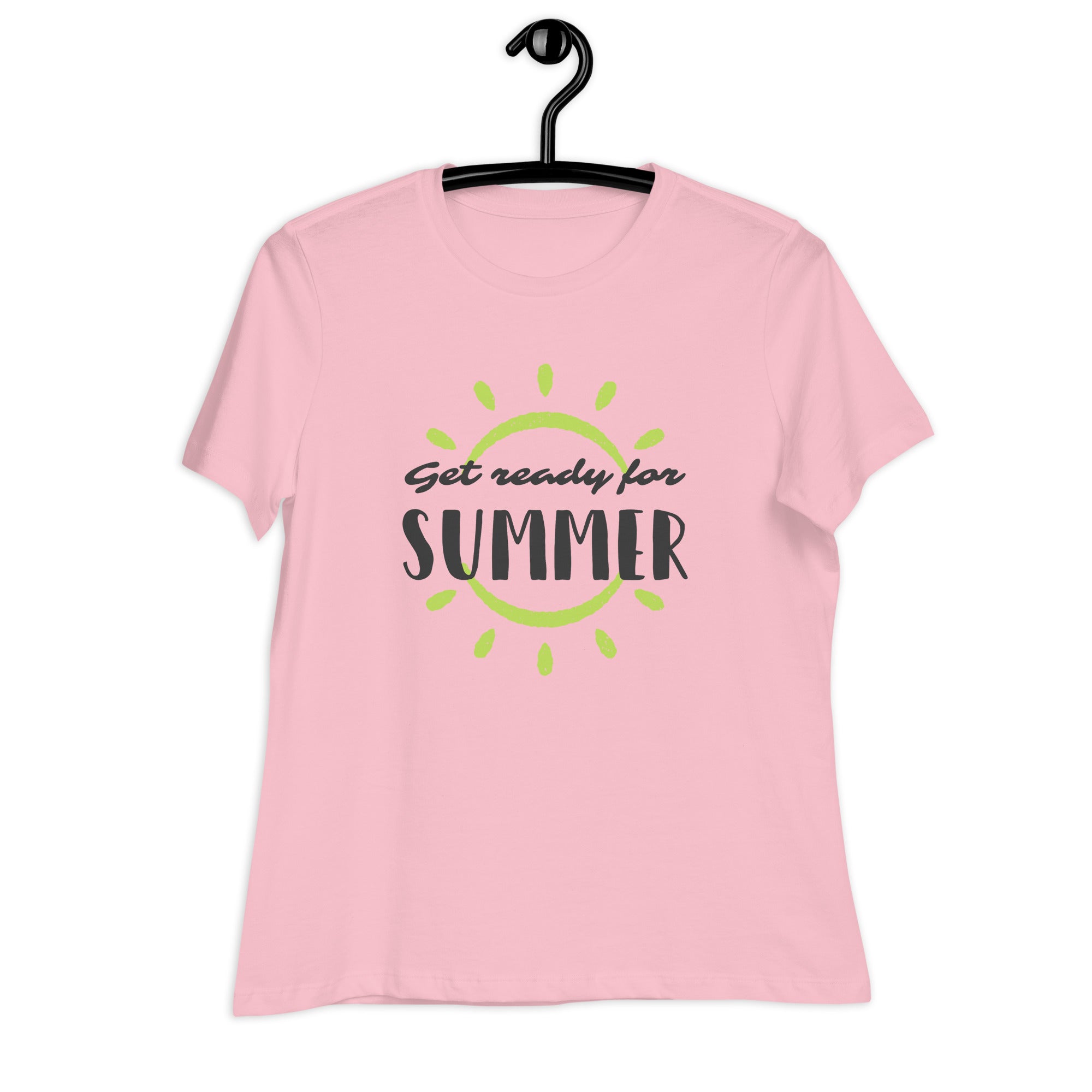 Women's Relaxed T-Shirt- Summer Season Print