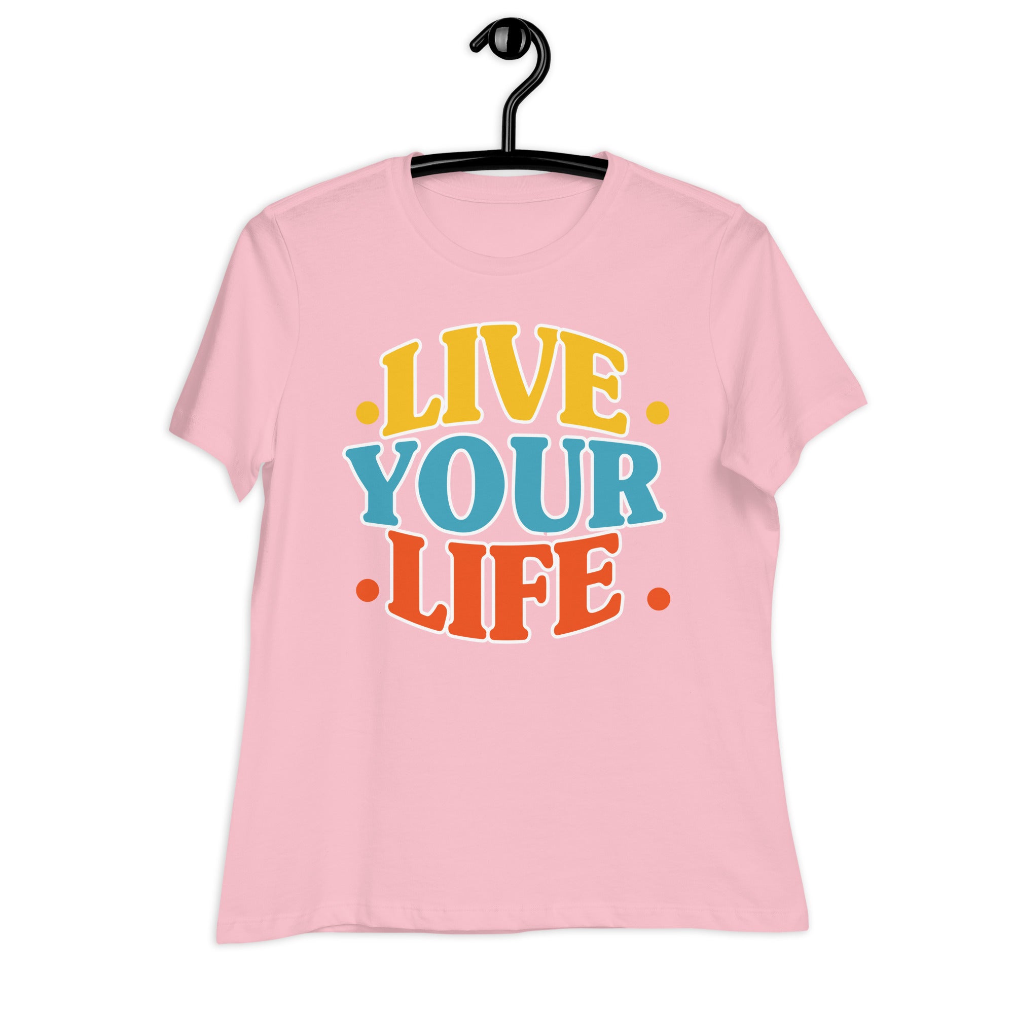 Women's Relaxed T-Shirt- Motivational Quote print