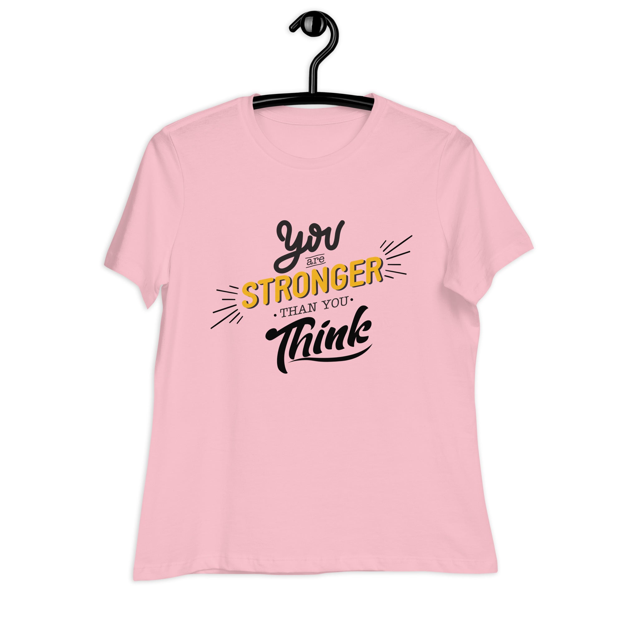 Women's Relaxed T-Shirt- Positive Quote print