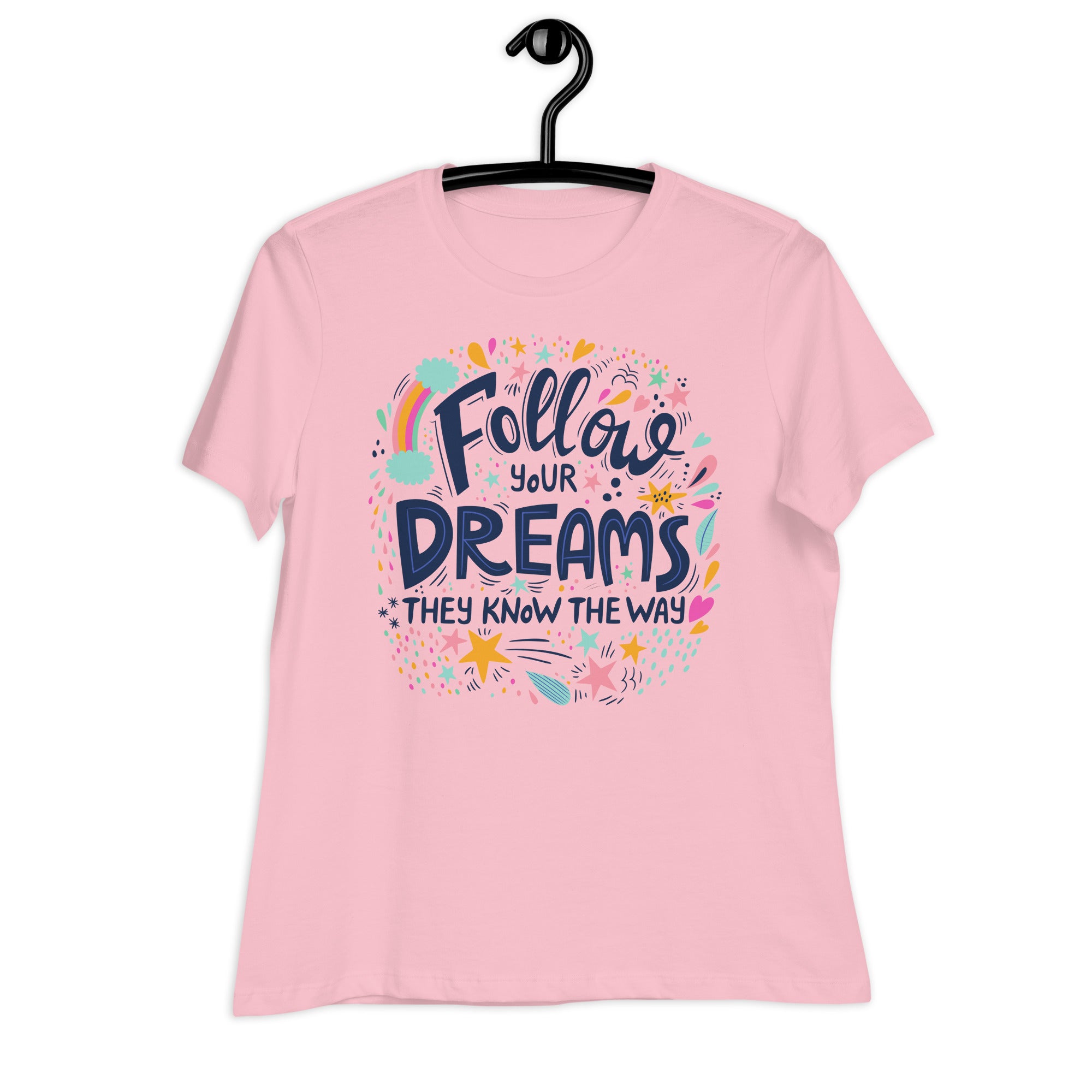 Women's Relaxed T-Shirt- Motivational Quote print