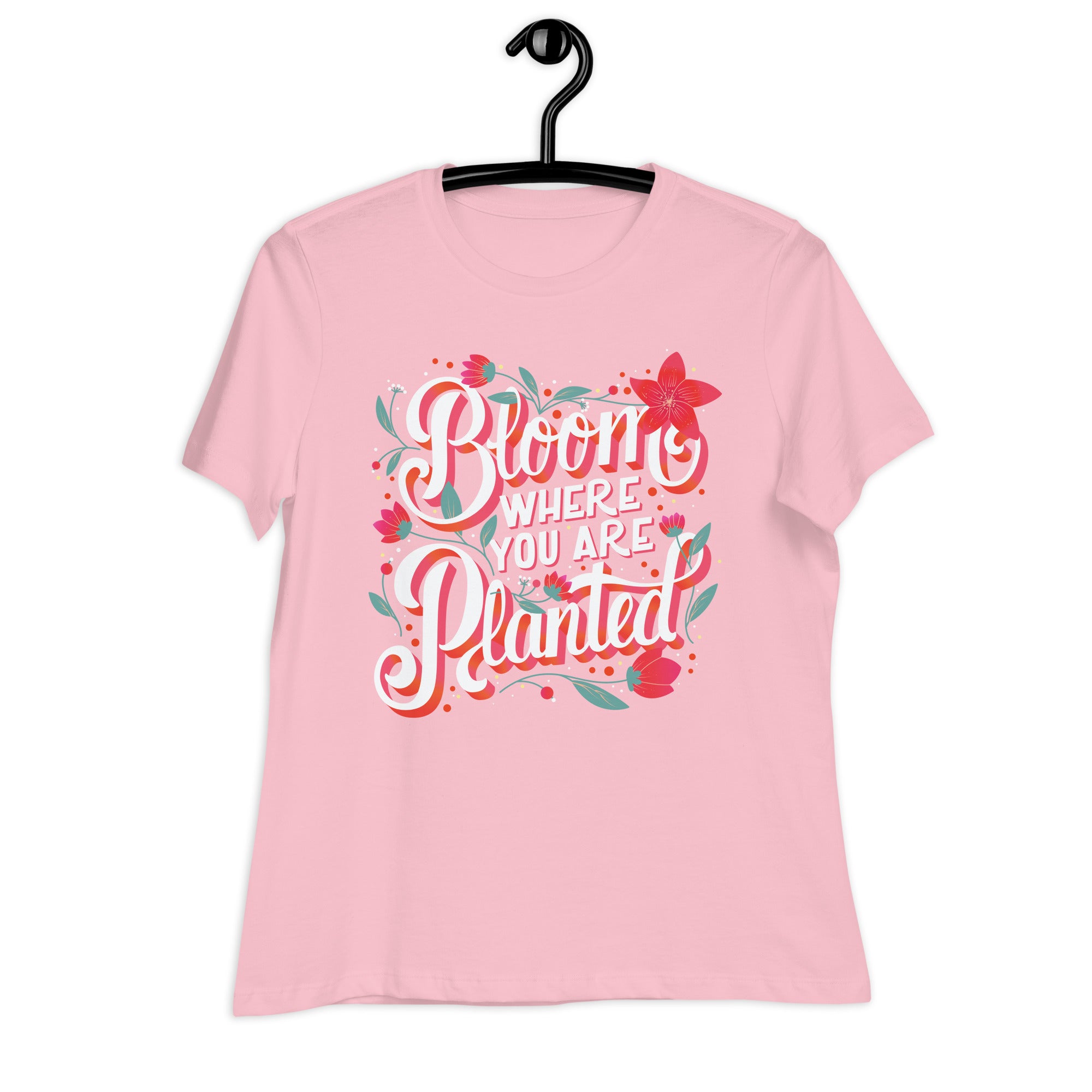 Women's Relaxed T-Shirt- Positive Quote print