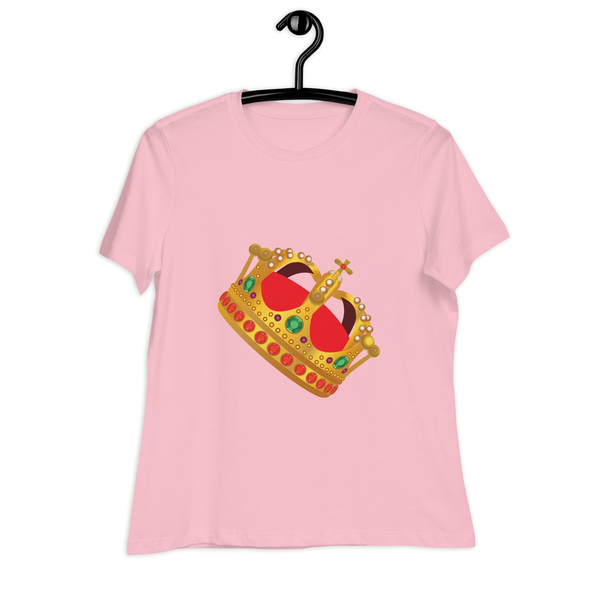 Women's Relaxed T-Shirt- Golden Crown